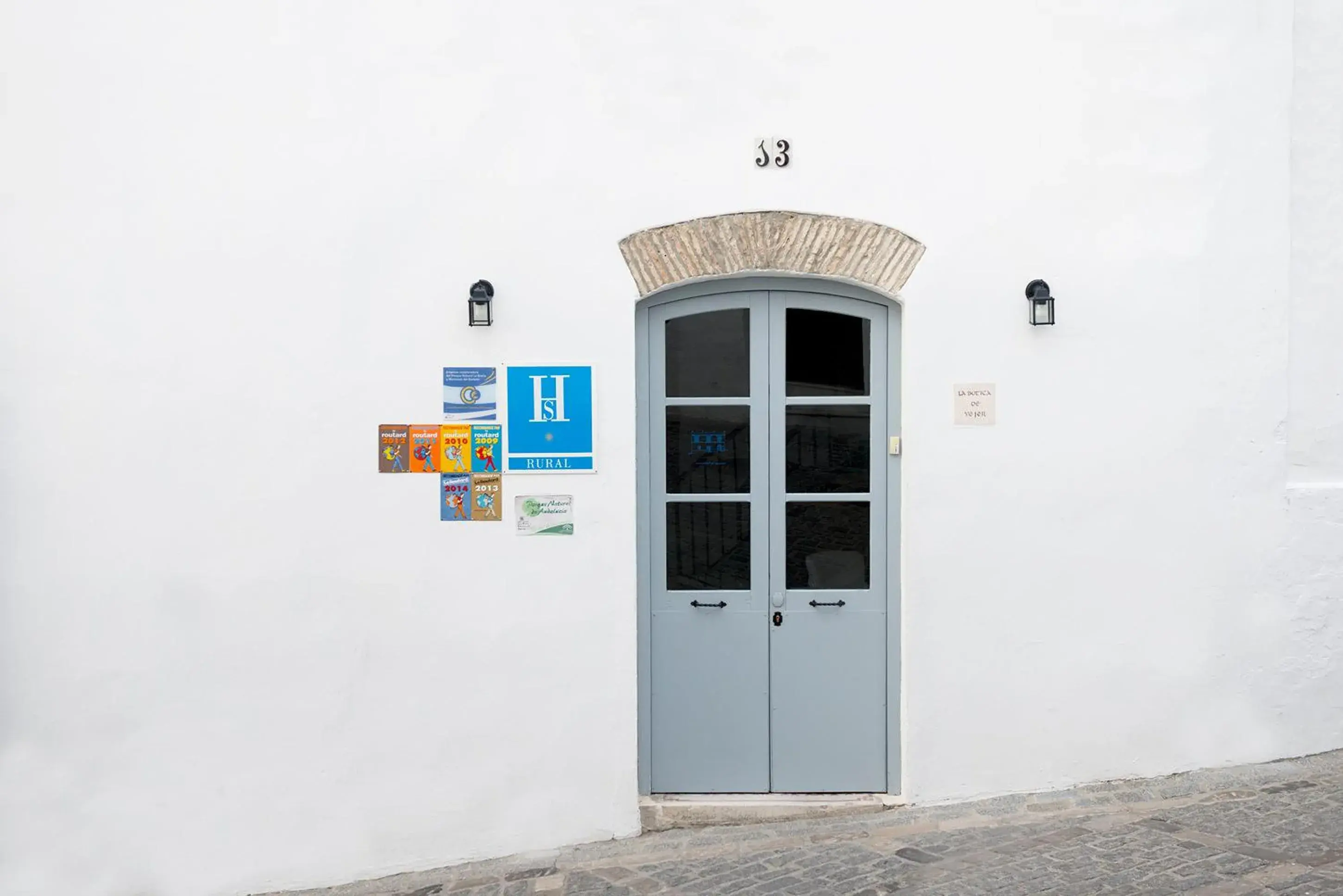 Facade/entrance in La Botica de Vejer