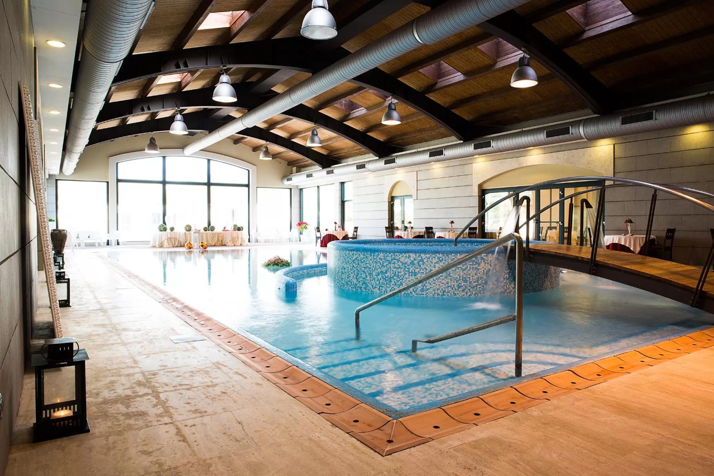 Swimming pool in Grand Hotel Paestum