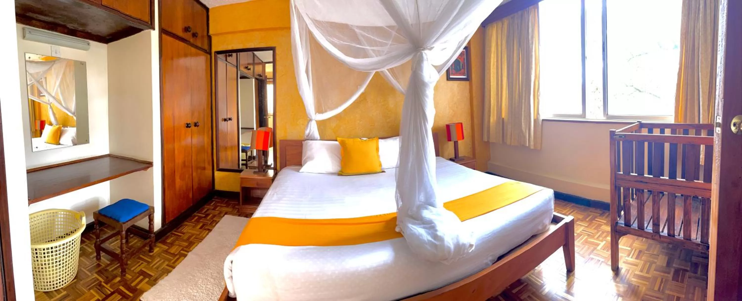 Bedroom, Bed in Kenya Comfort Suites