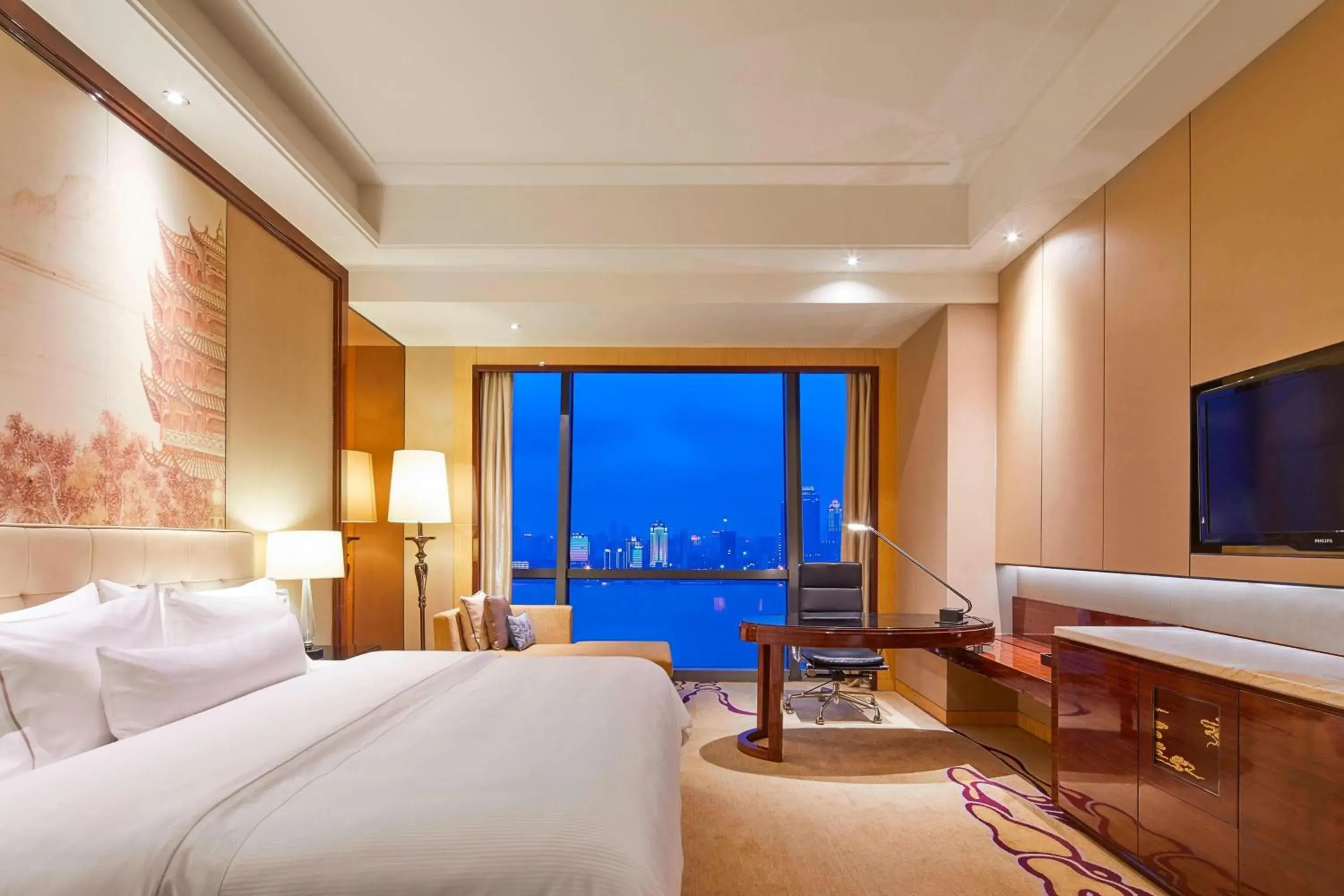 Photo of the whole room in The Westin Wuhan Wuchang