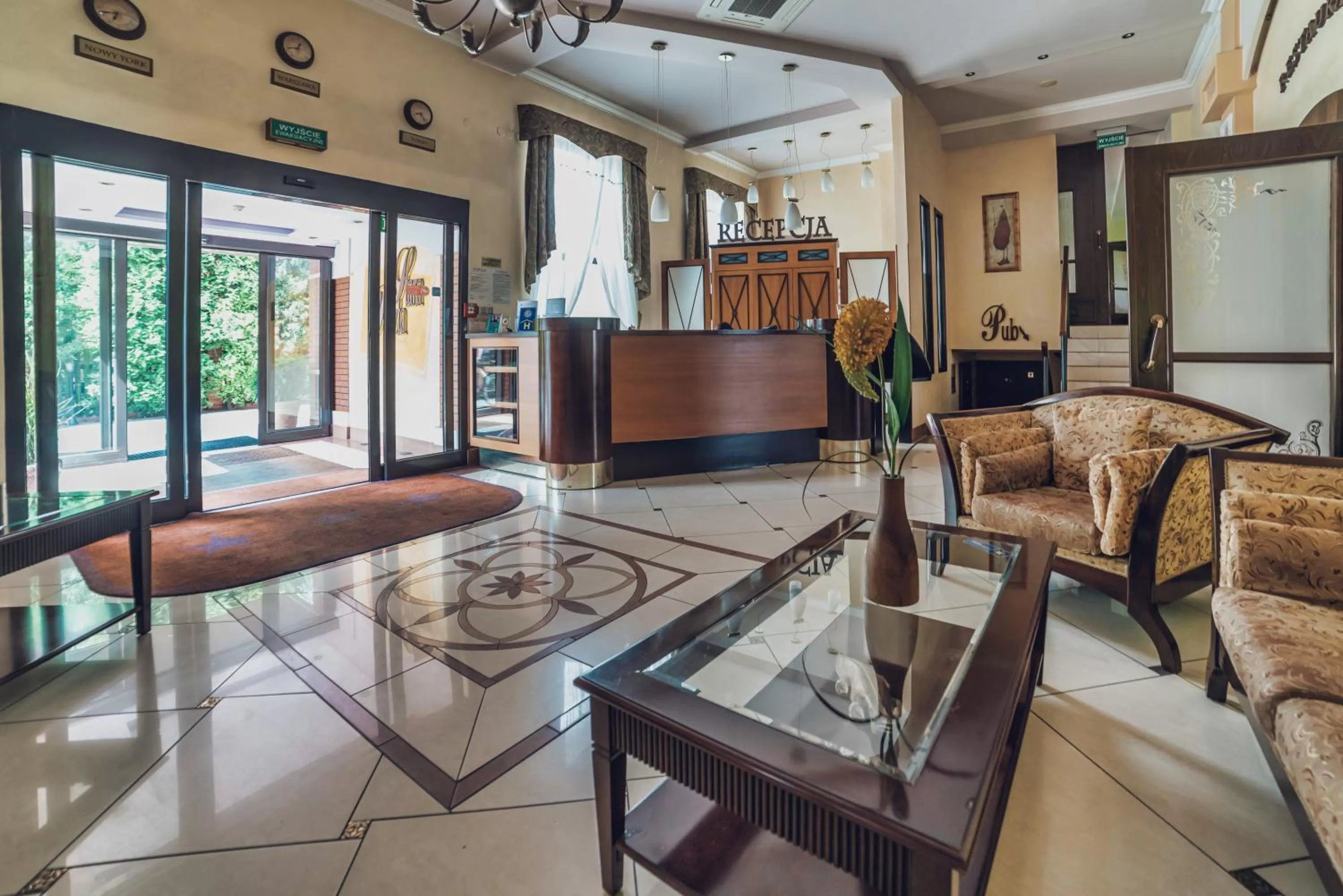 Lobby or reception in Hotel Stara Poczta