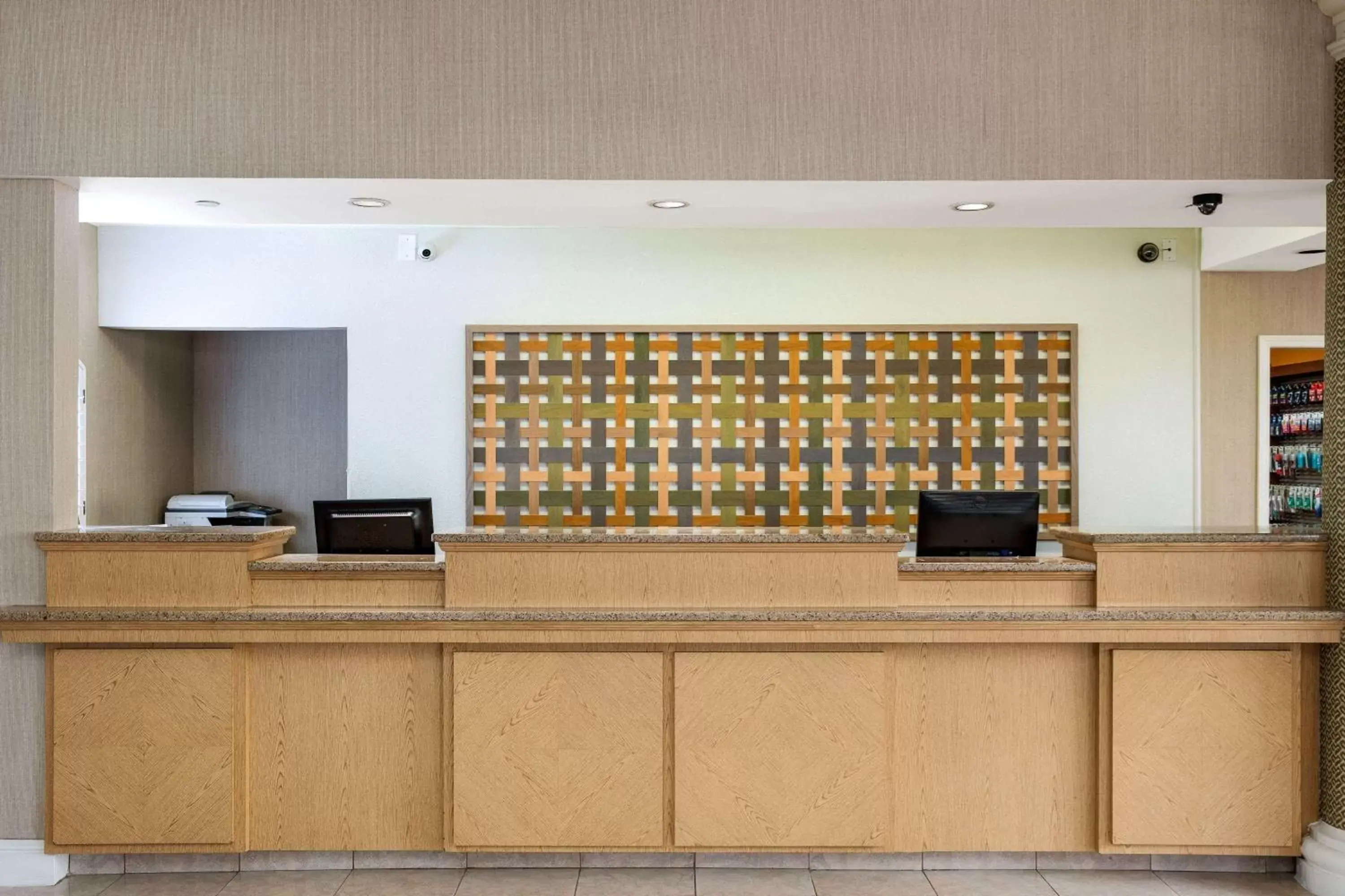 Lobby or reception in La Quinta by Wyndham Greenville Haywood Lobby or reception in La Quinta by Wyndham Greenville Haywood