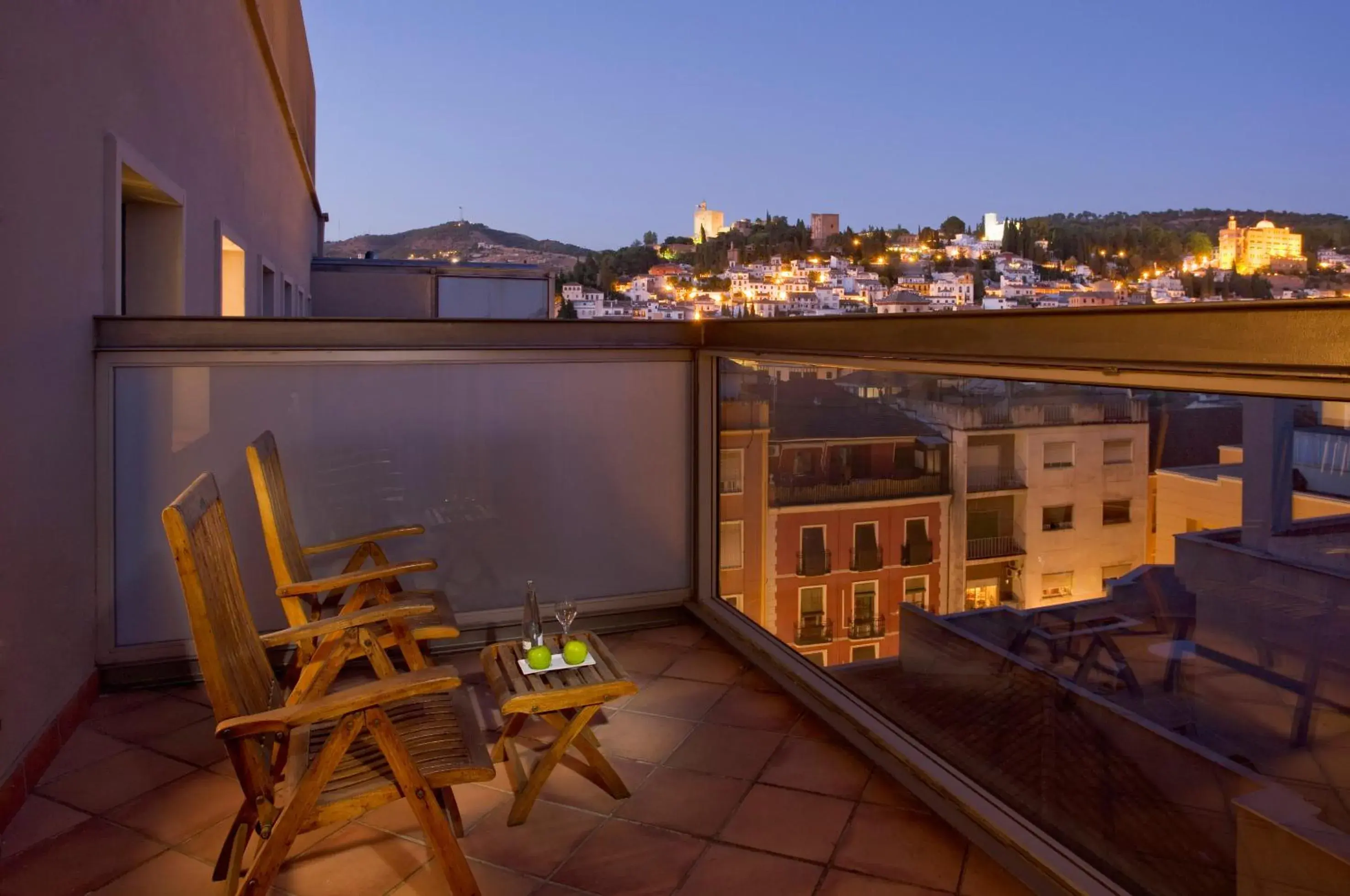 Balcony/Terrace in Meliá Granada
