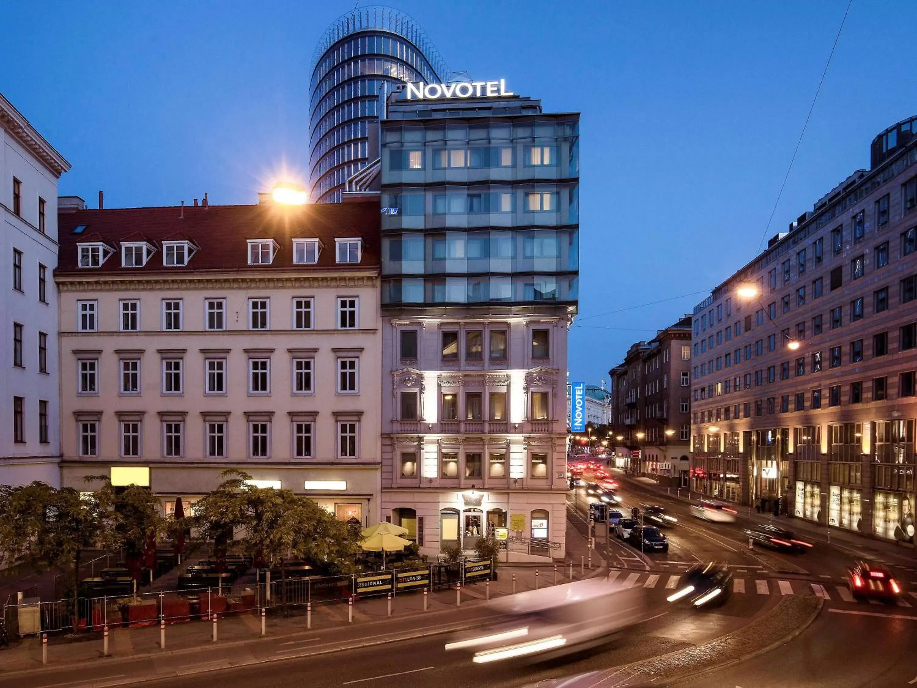 Property building in Novotel Wien City