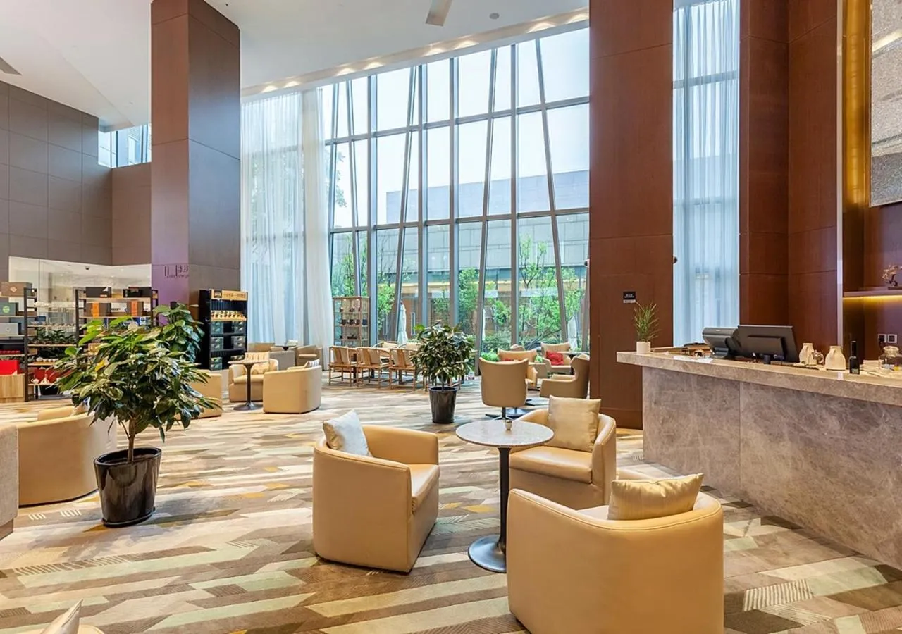 Seating area, Lobby/Reception in Radisson Exhibition Center Shanghai