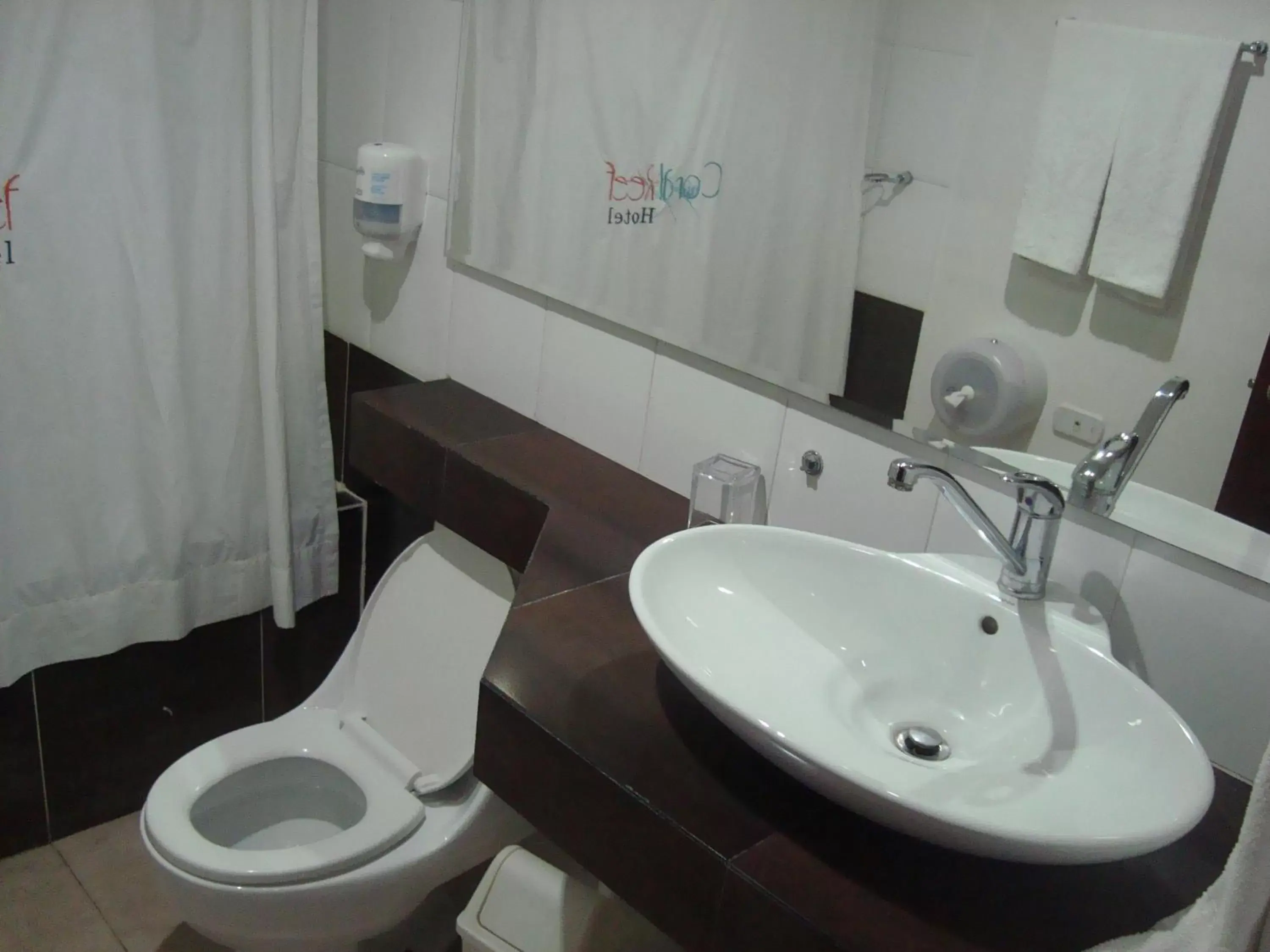 Bathroom in Coral Reef Hotel