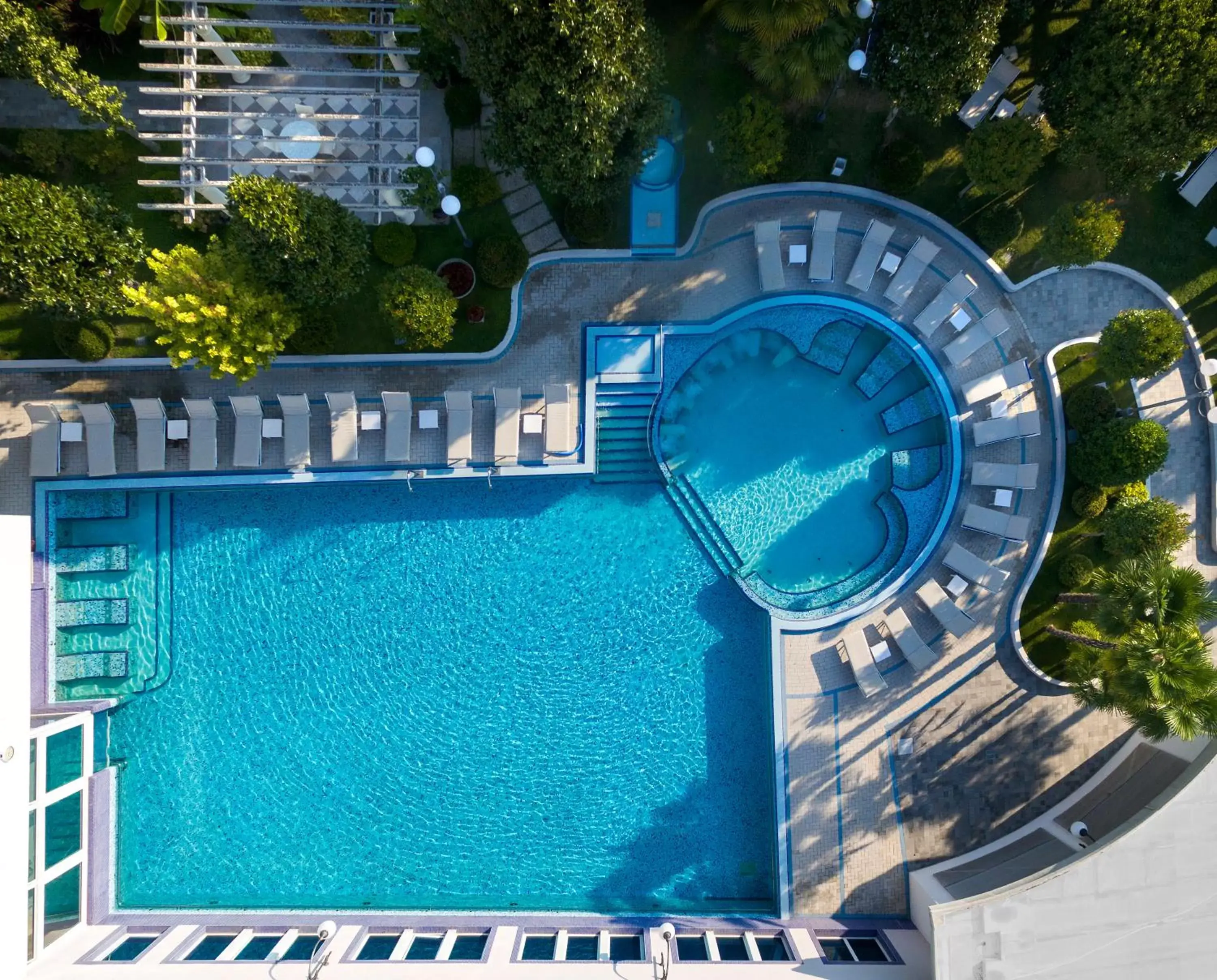Bird's eye view, Pool View in Grand Hotel Trieste & Victoria