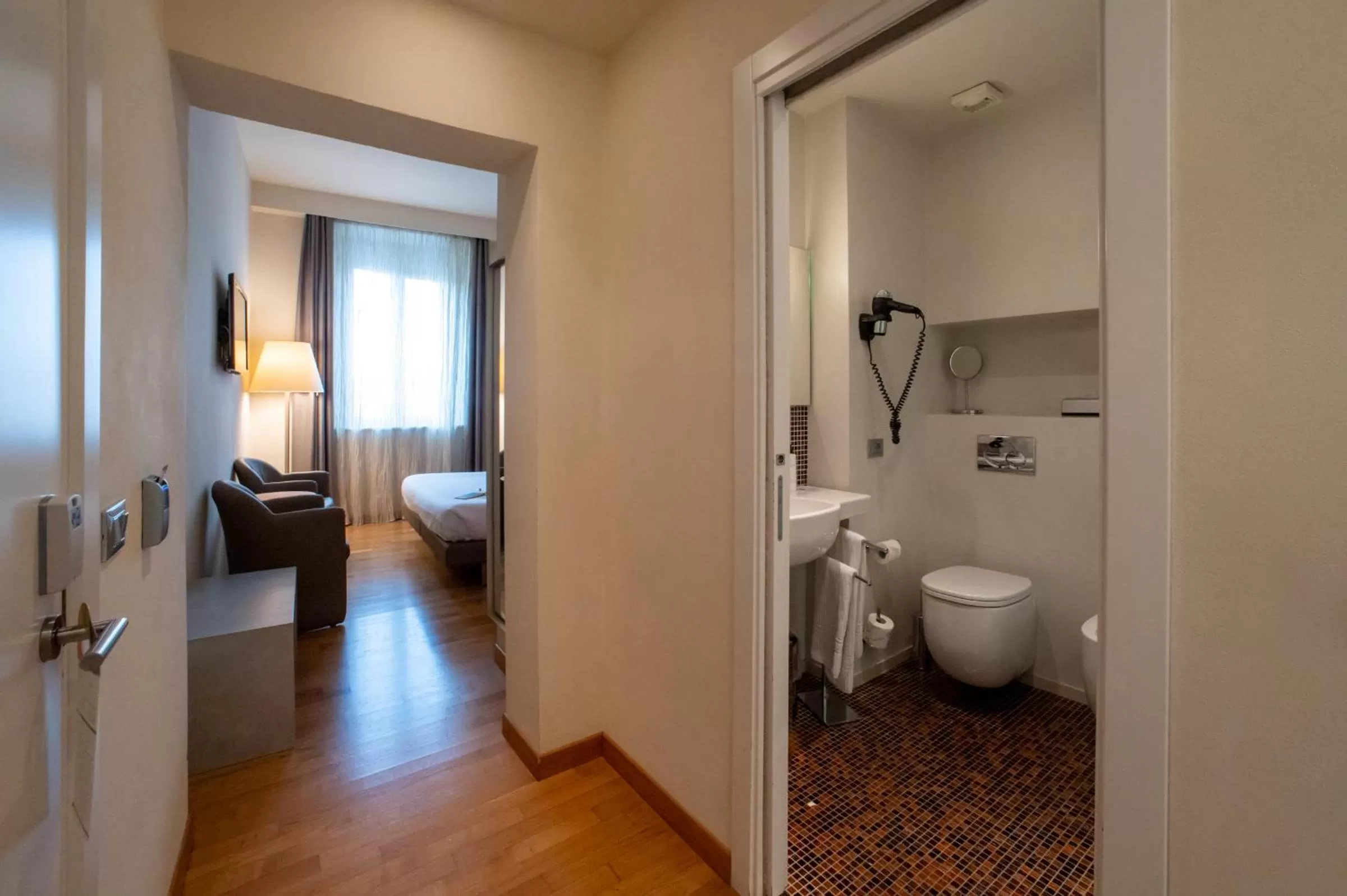 Bathroom in Hotel Annunziata