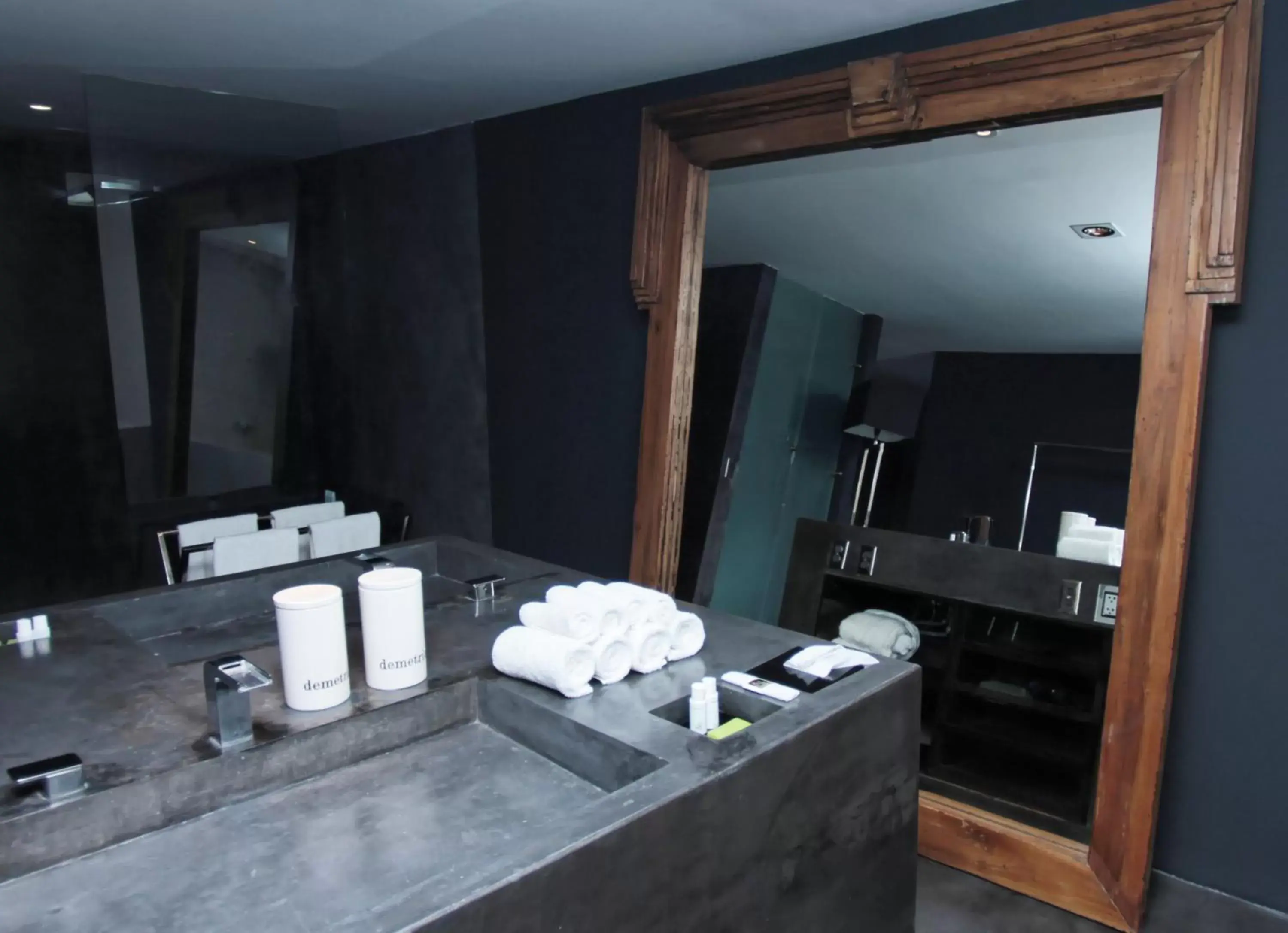 Bathroom in Demetria Hotel