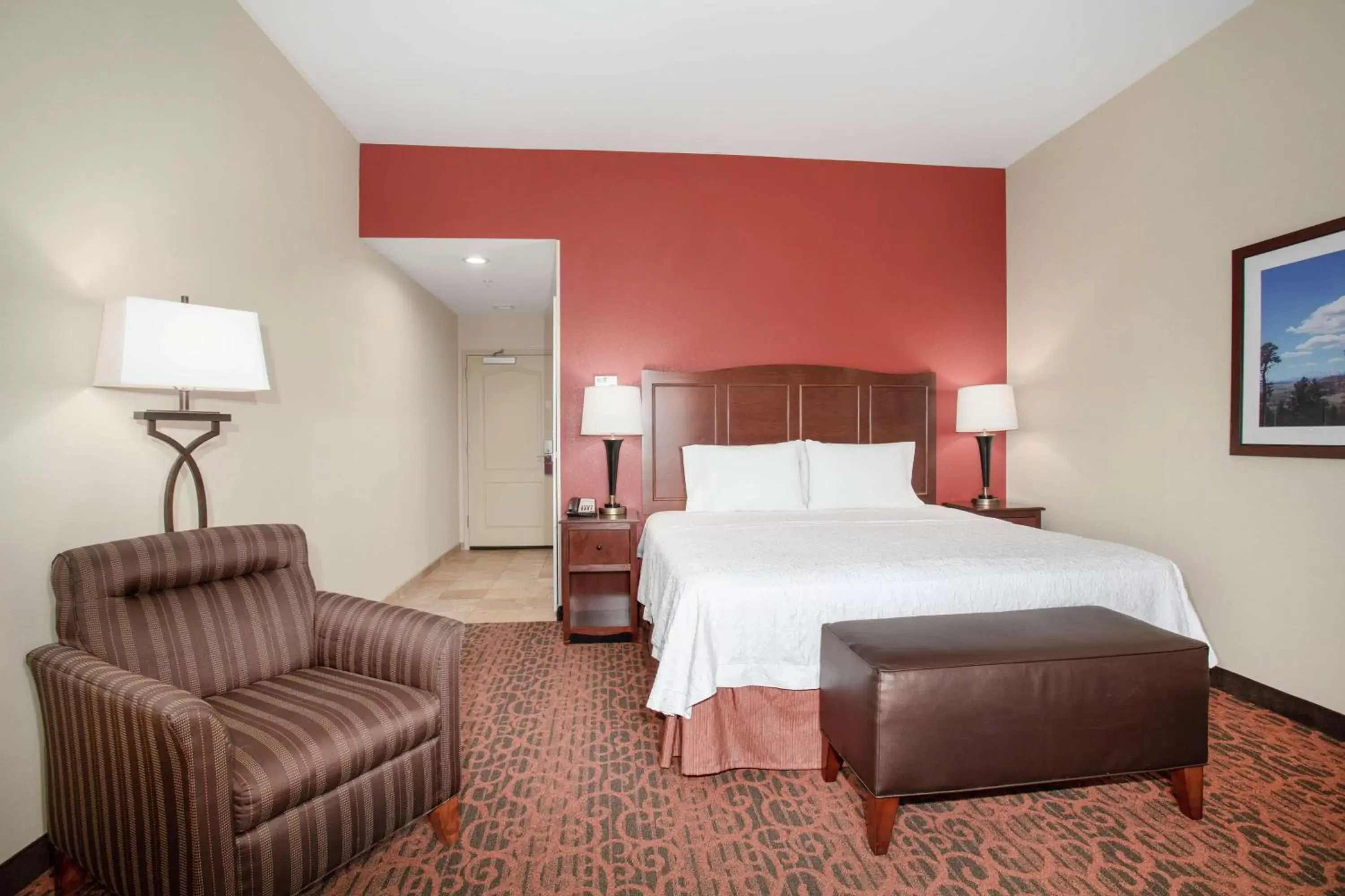 Living room, Bed in Hampton Inn and Suites Denver/South-RidgeGate