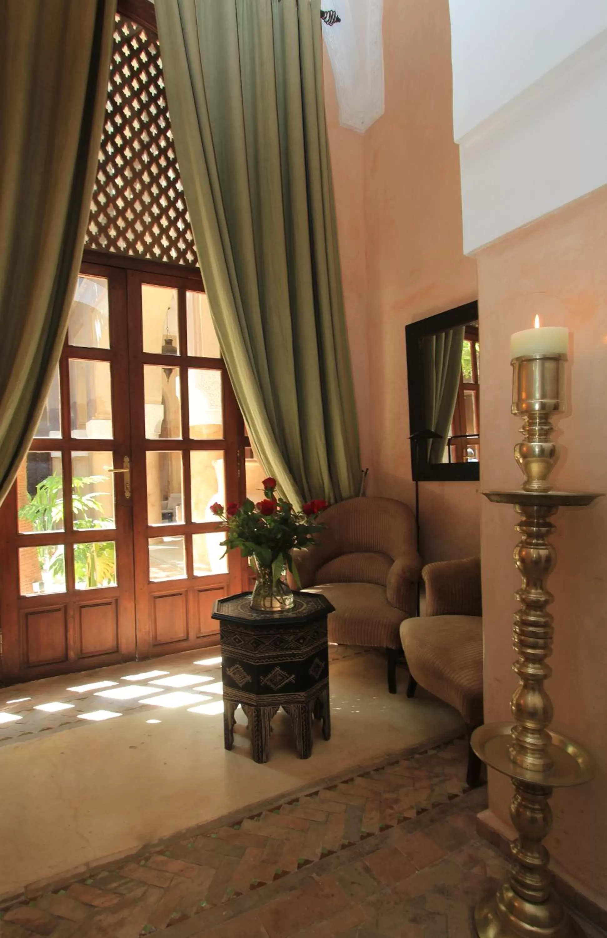 Living room in La Villa Nomade