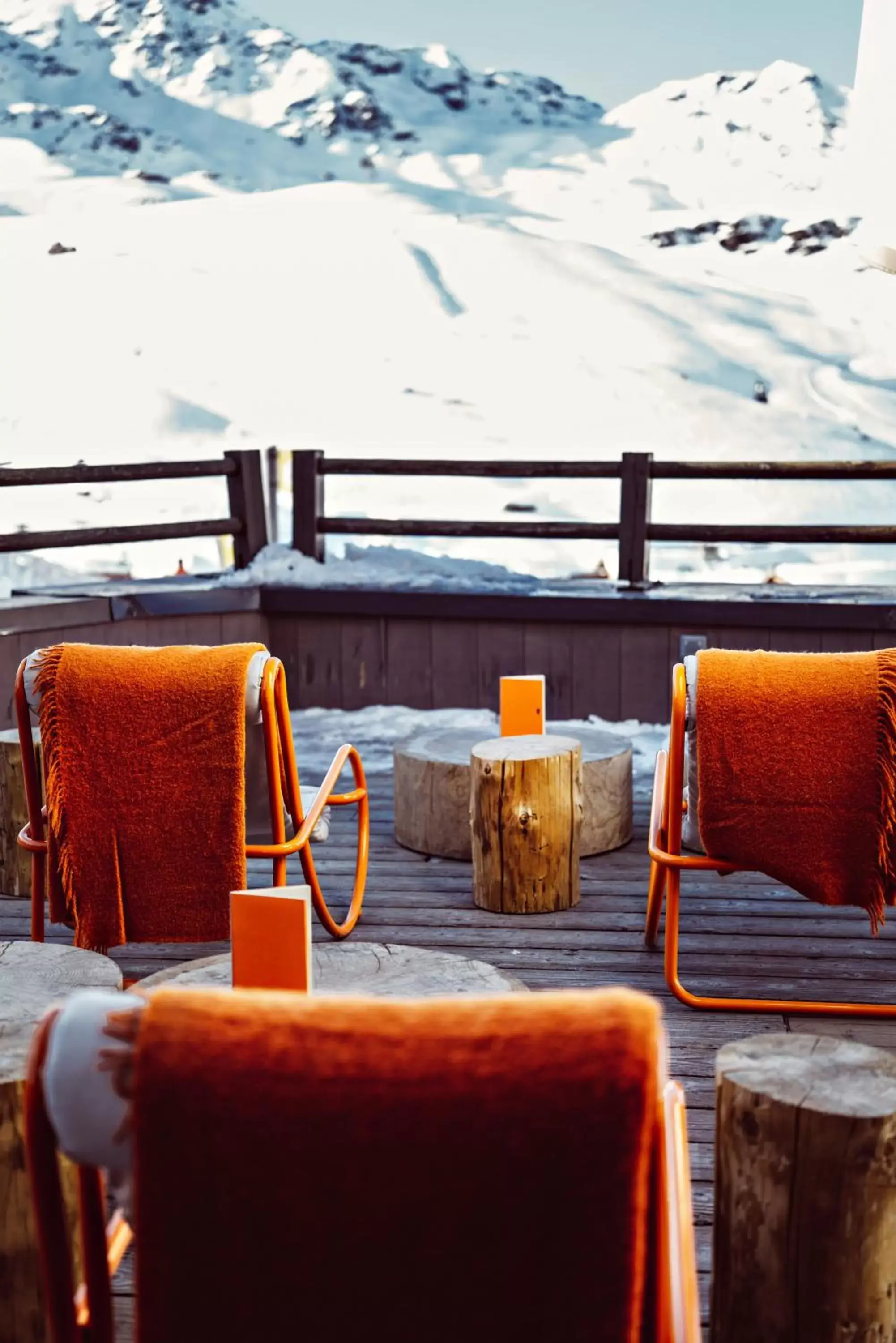 Balcony/Terrace in Le Val Thorens, a Beaumier hotel