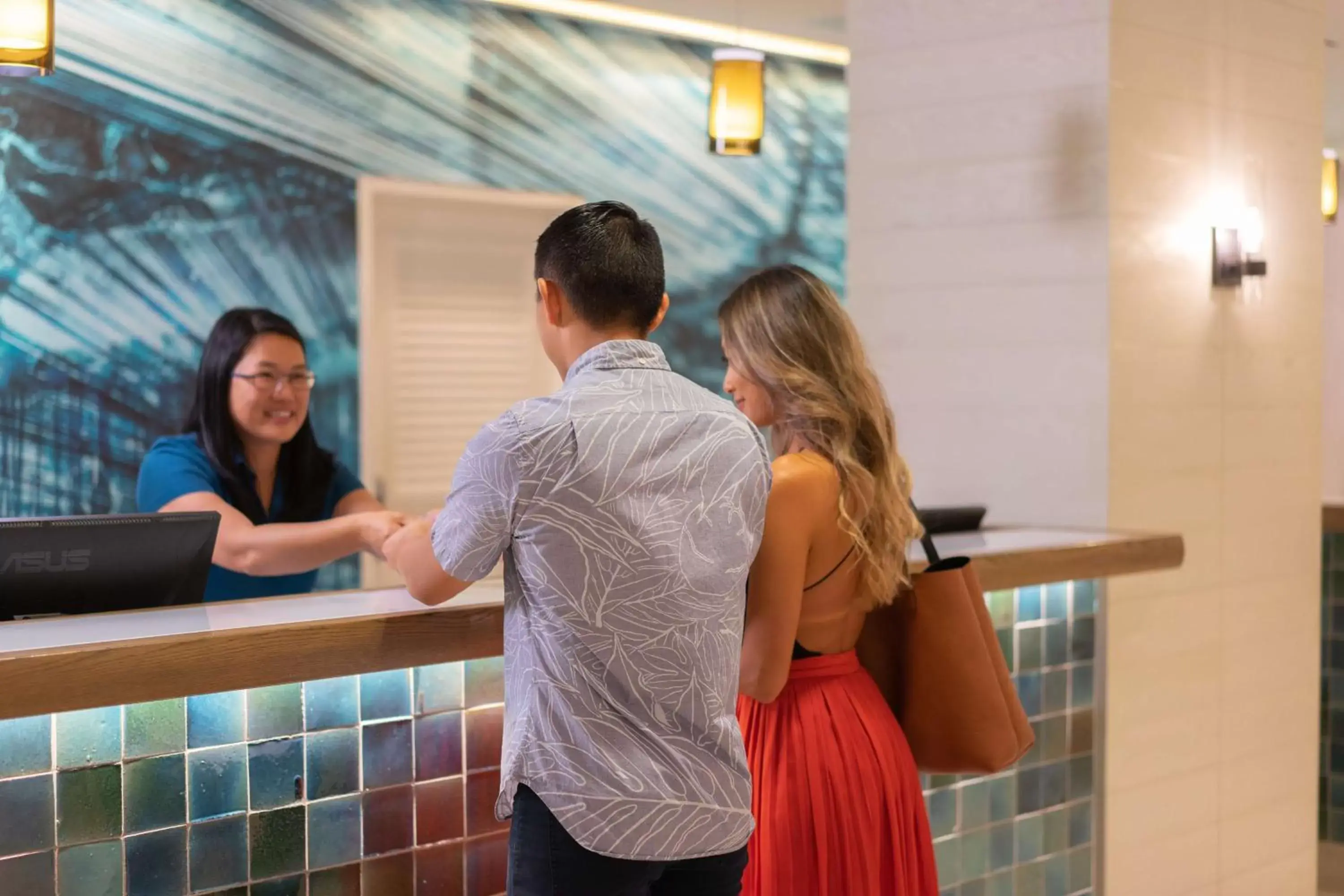 Lobby or reception in OUTRIGGER Waikiki Beachcomber Hotel