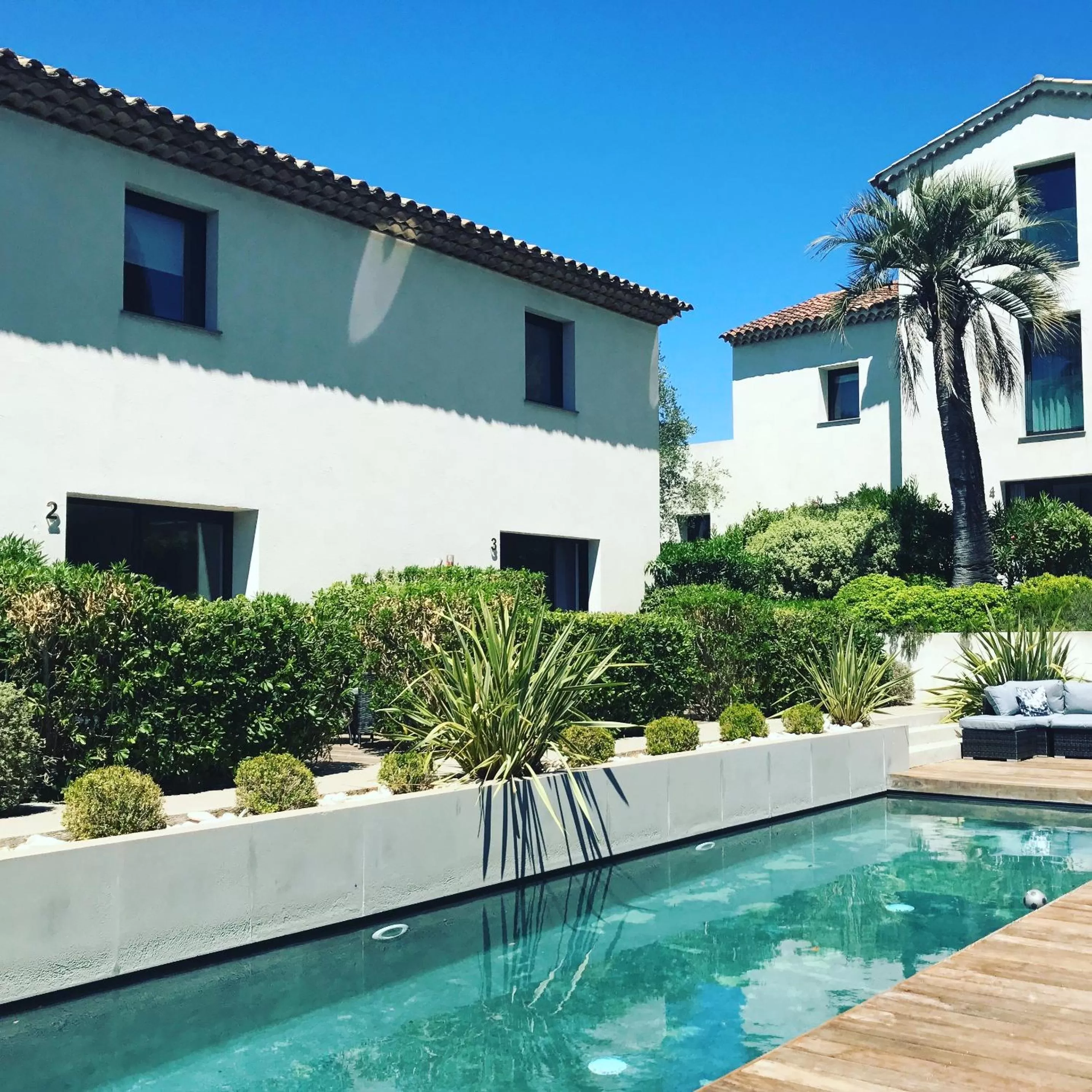 Swimming pool in Hotel le Mandala