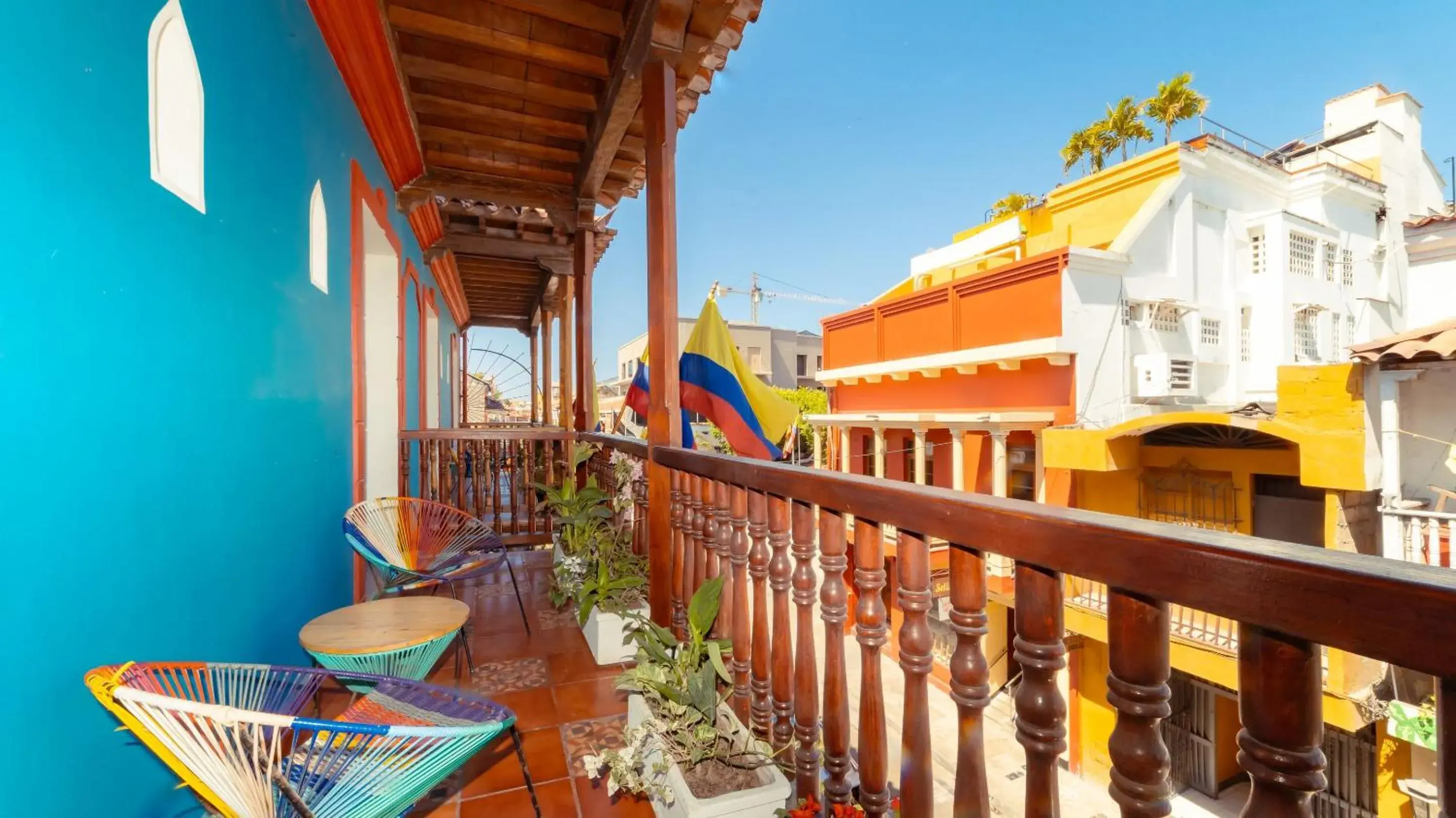 Balcony/Terrace in Selina Cartagena
