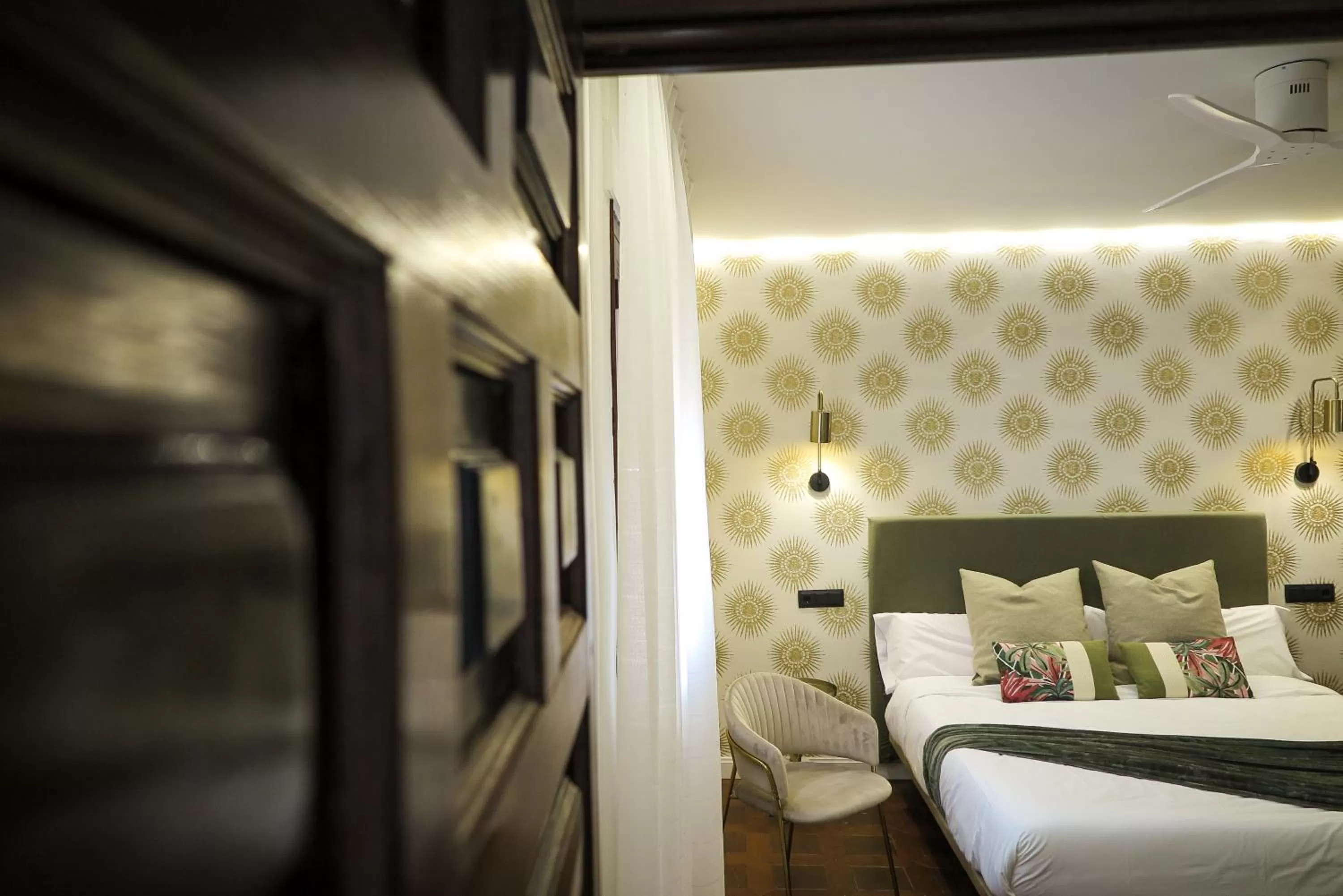 Bedroom, Bed in Tomé, casa de huéspedes