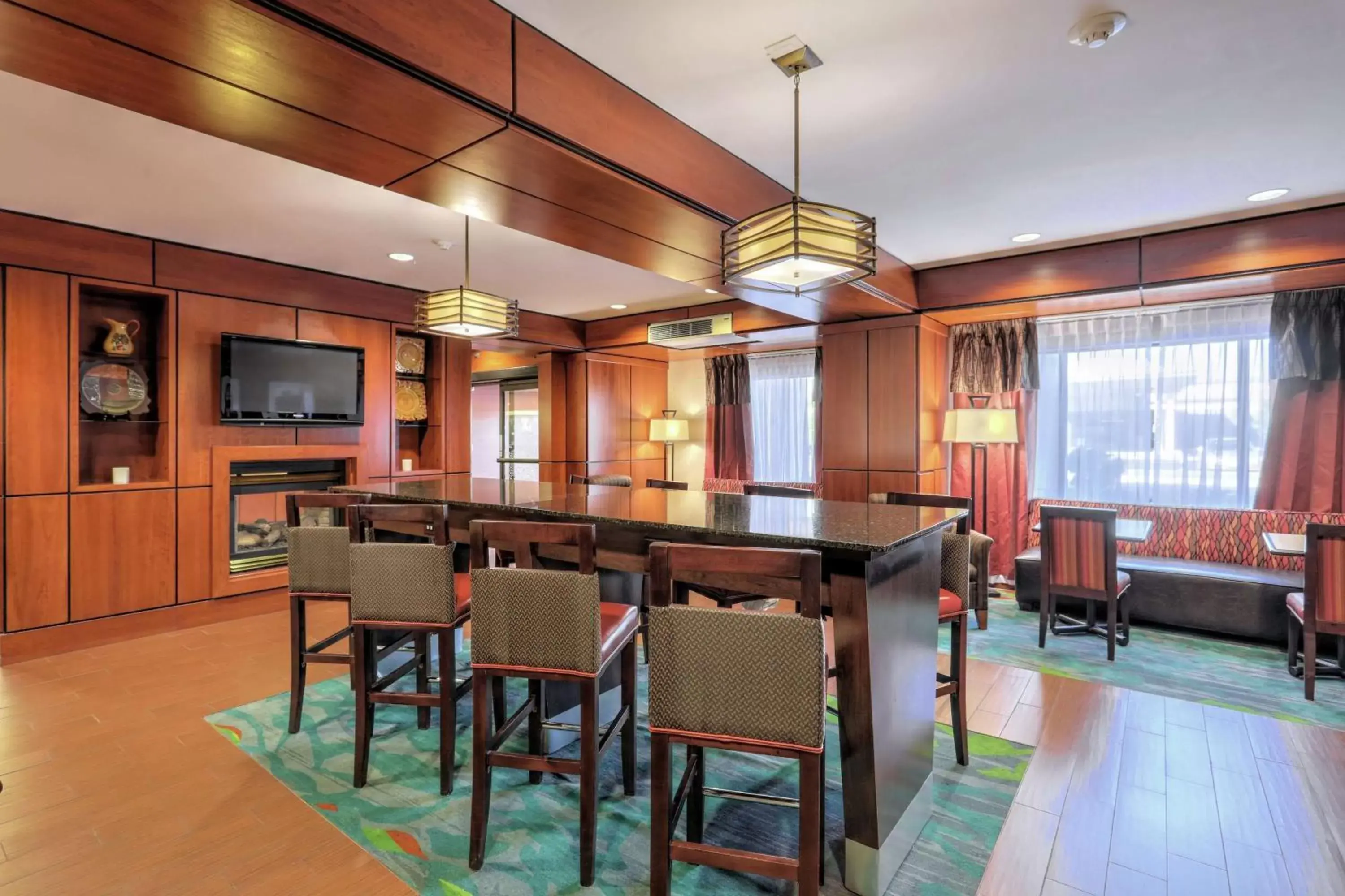 Dining area, Restaurant/Places to Eat in Hampton Inn Batavia