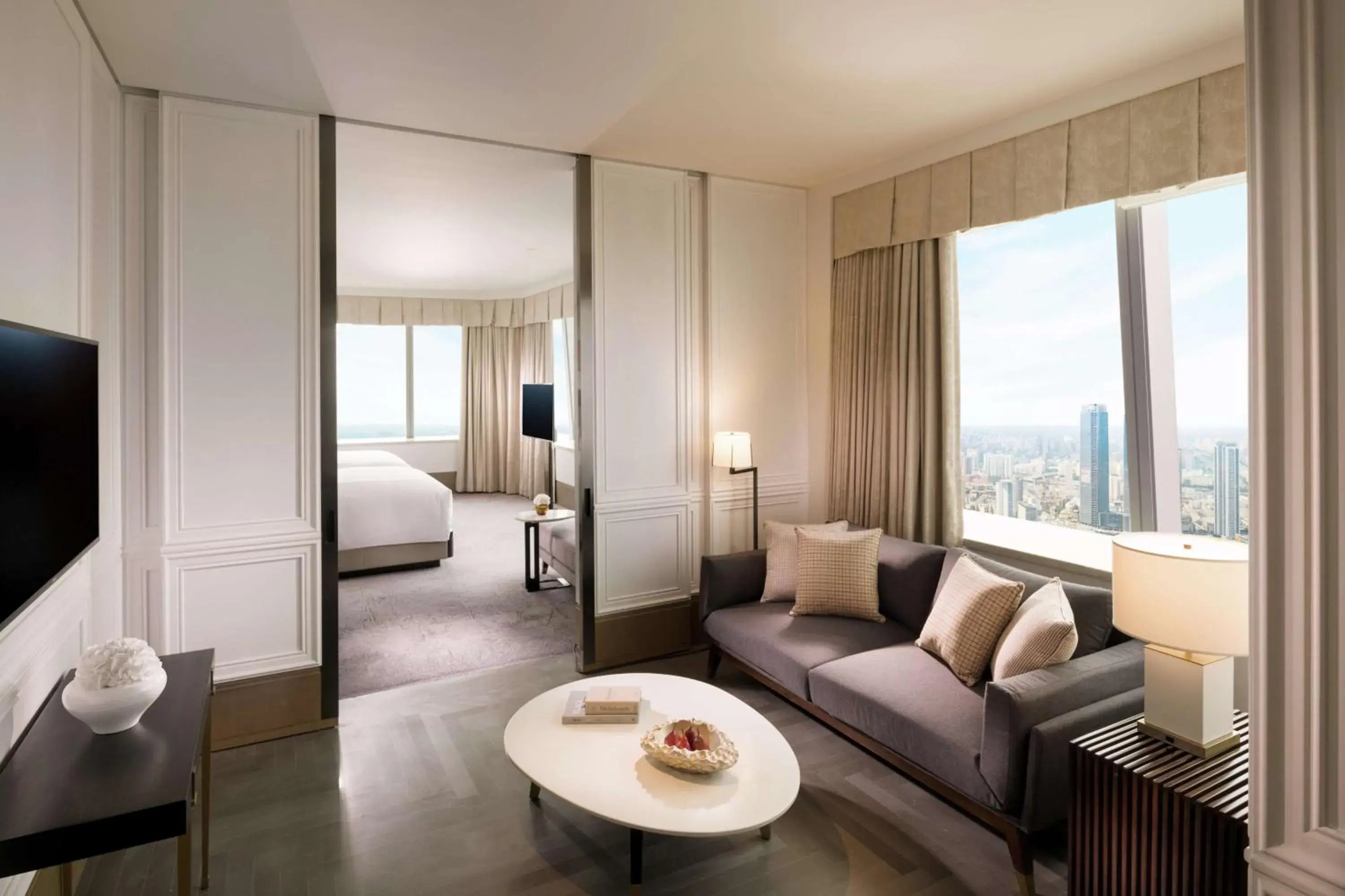 Bedroom, Seating Area in Conrad Shenyang