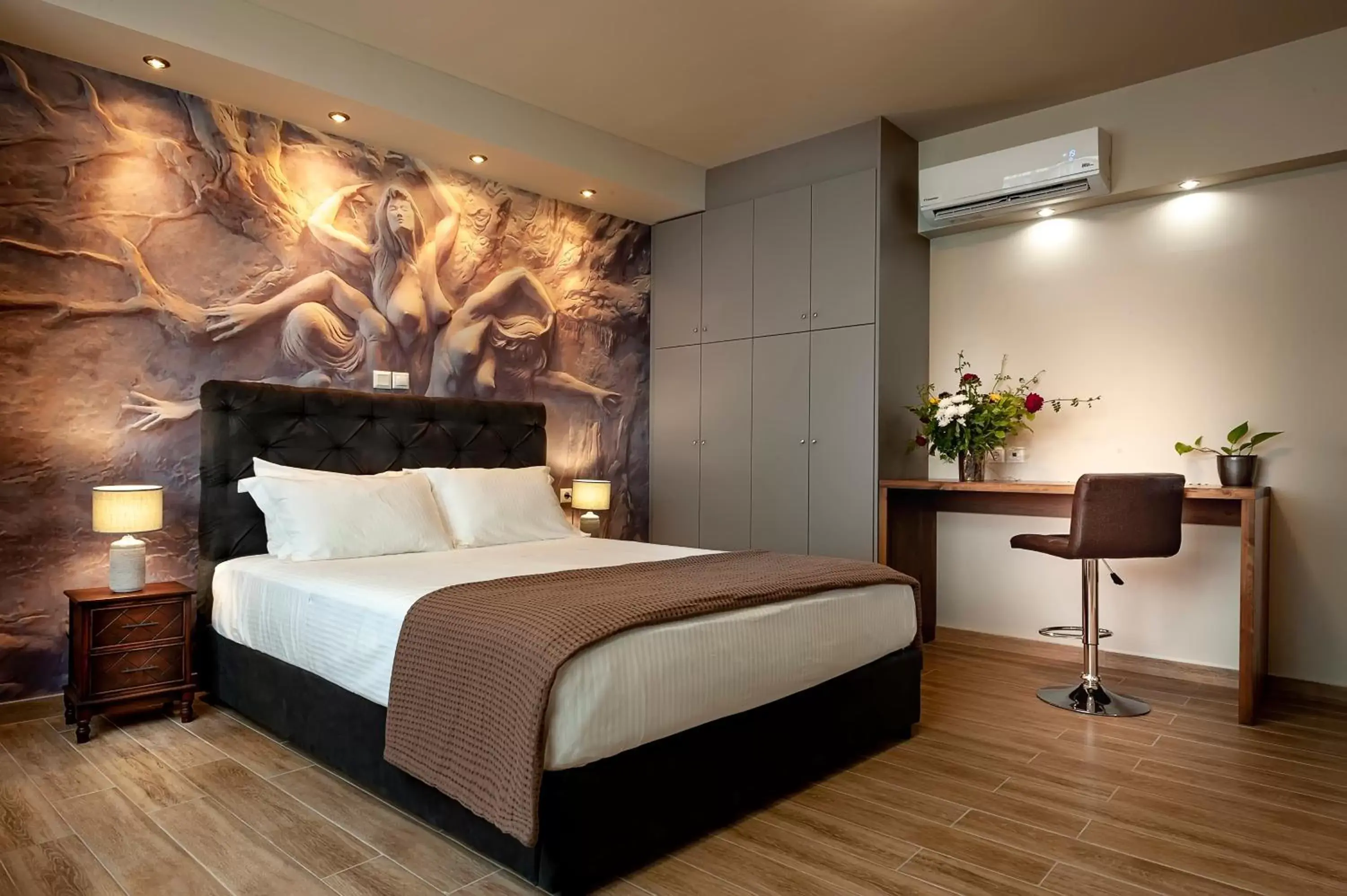 Photo of the whole room, Bed in Pallada Athens boutique rooms & apartments