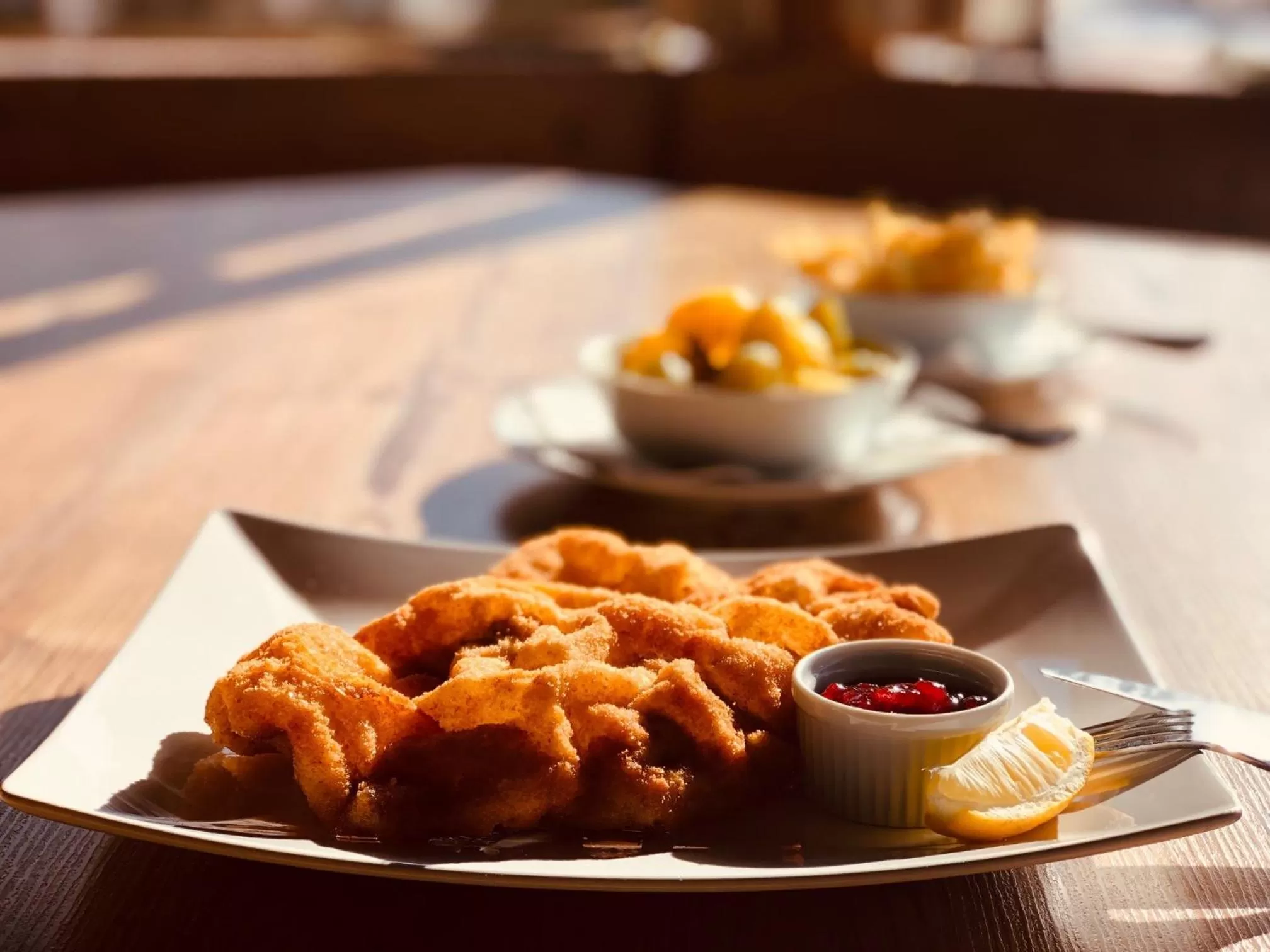 Restaurant/places to eat in AlpenParks Hotel MONTANA