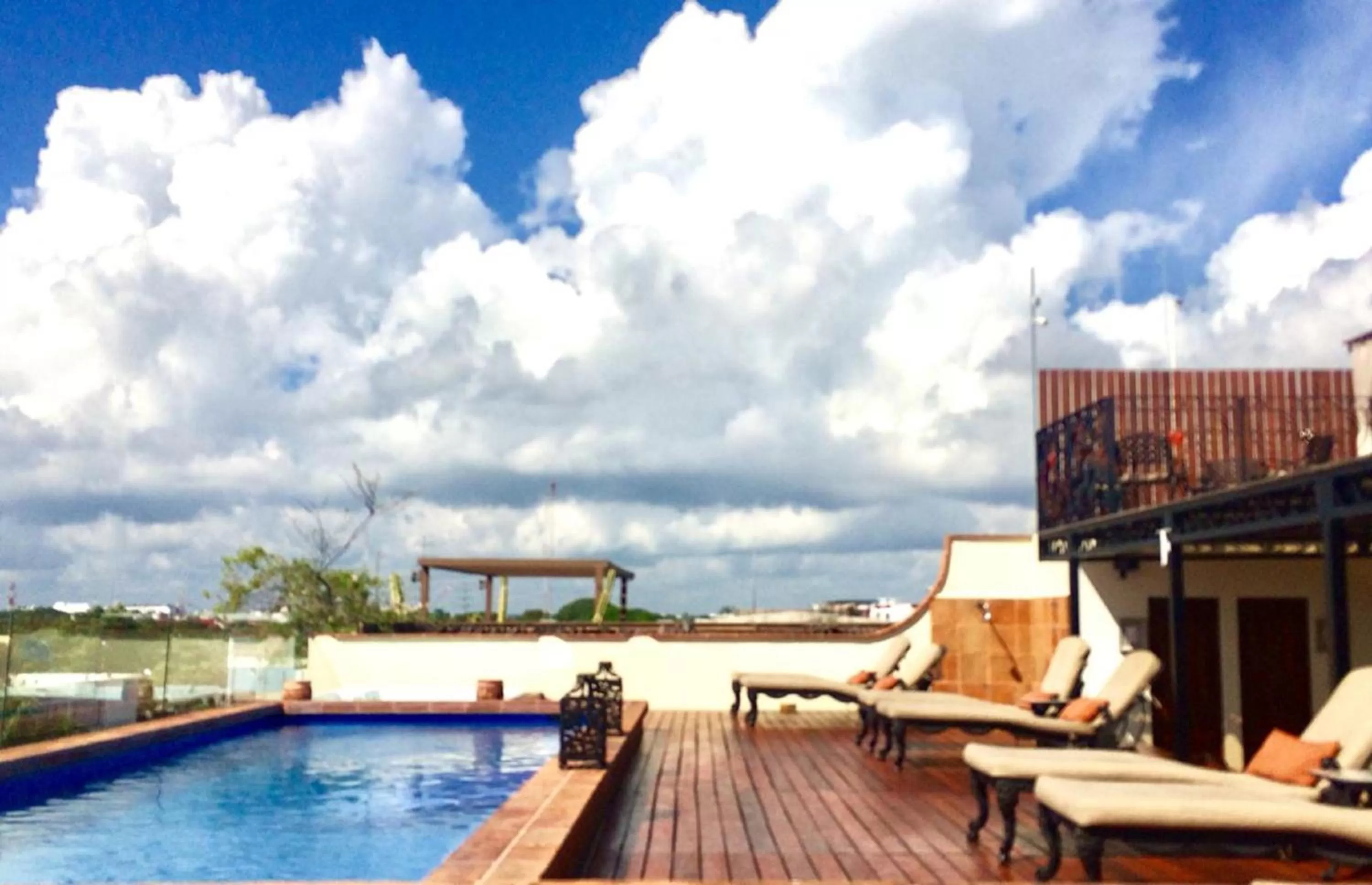 Swimming pool in La Pasion Colonial Hotel Boutique By Bunik