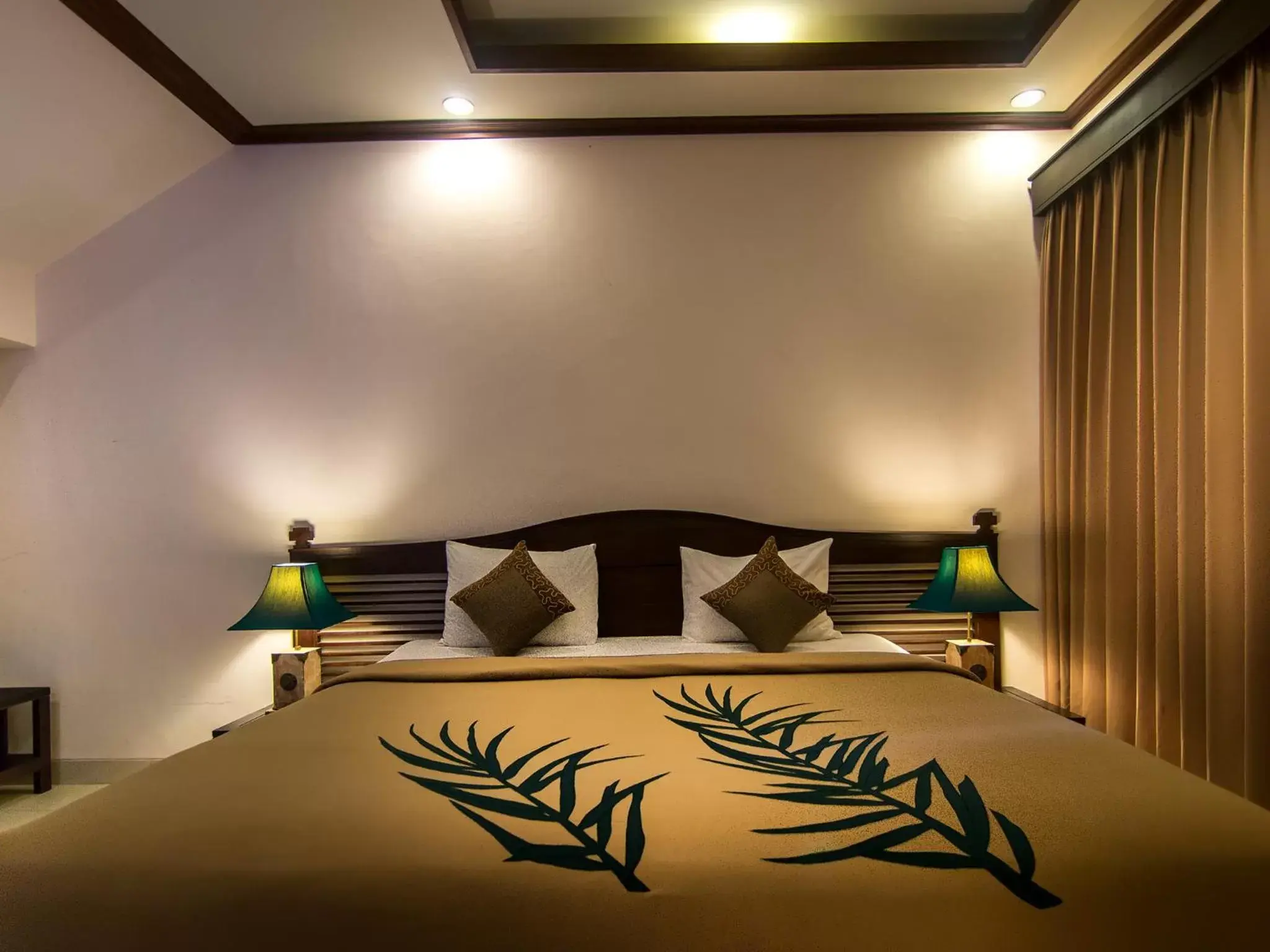 View (from property/room), Bed in De Munut Balinese Resort