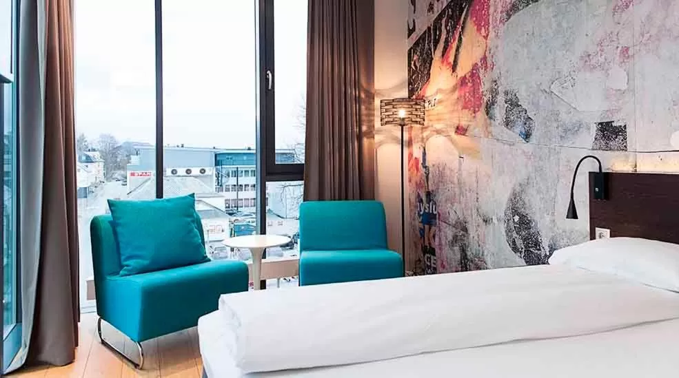 Bed in Comfort Hotel Victoria Florø