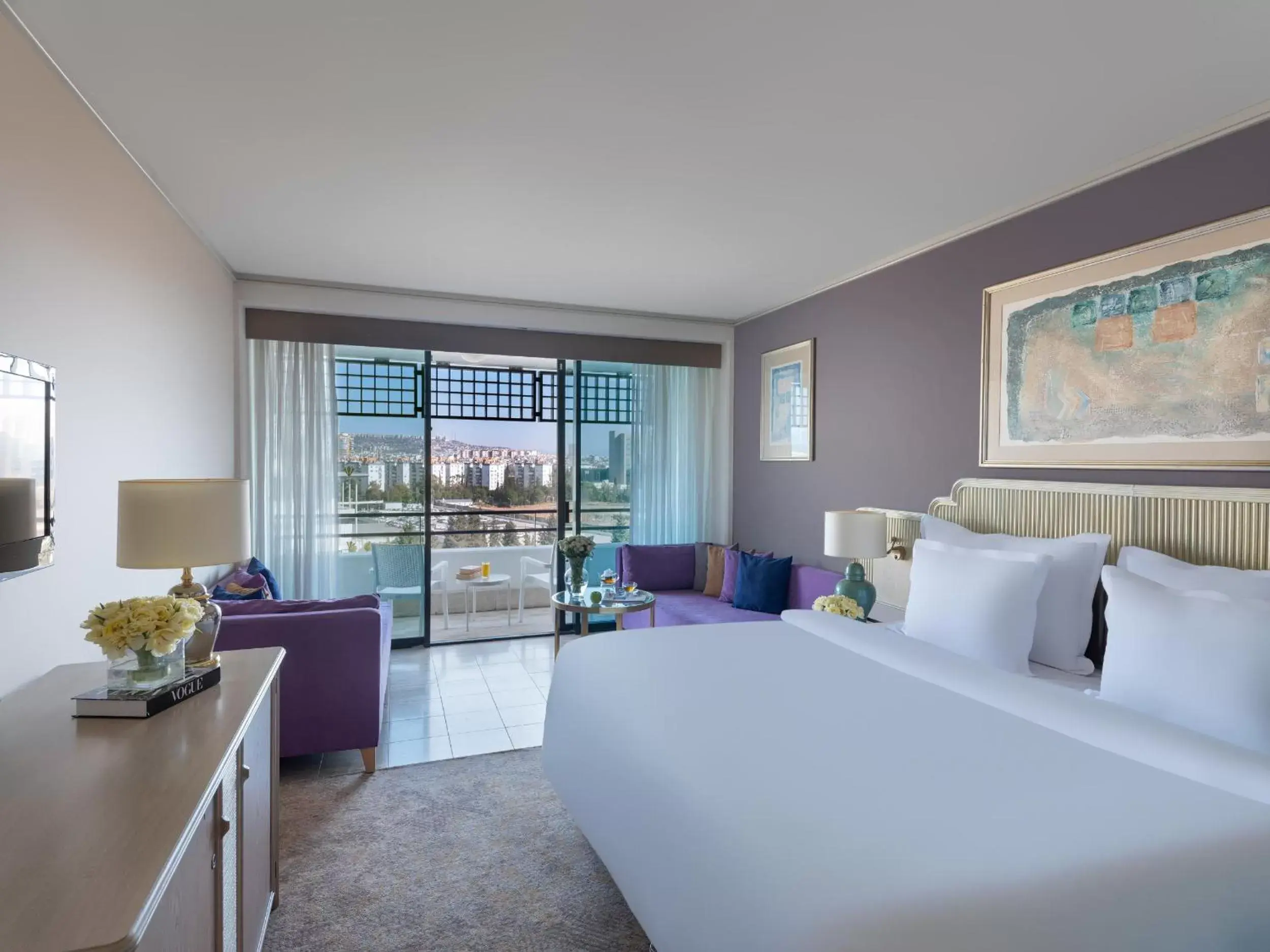 Bed in Rixos Downtown Antalya All Inclusive - The Land of Legends Access