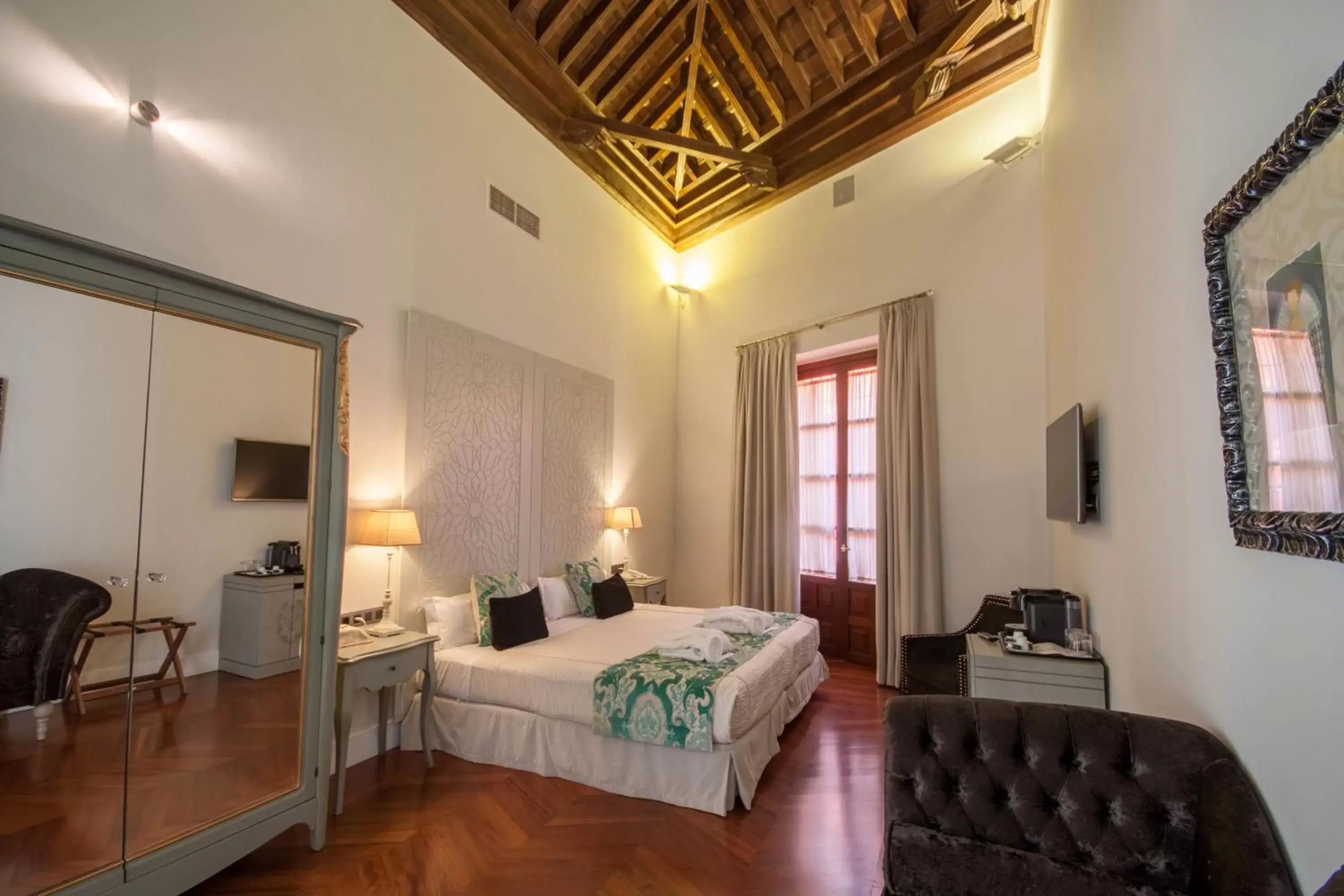 Bedroom, Bed in Palacio Pinello