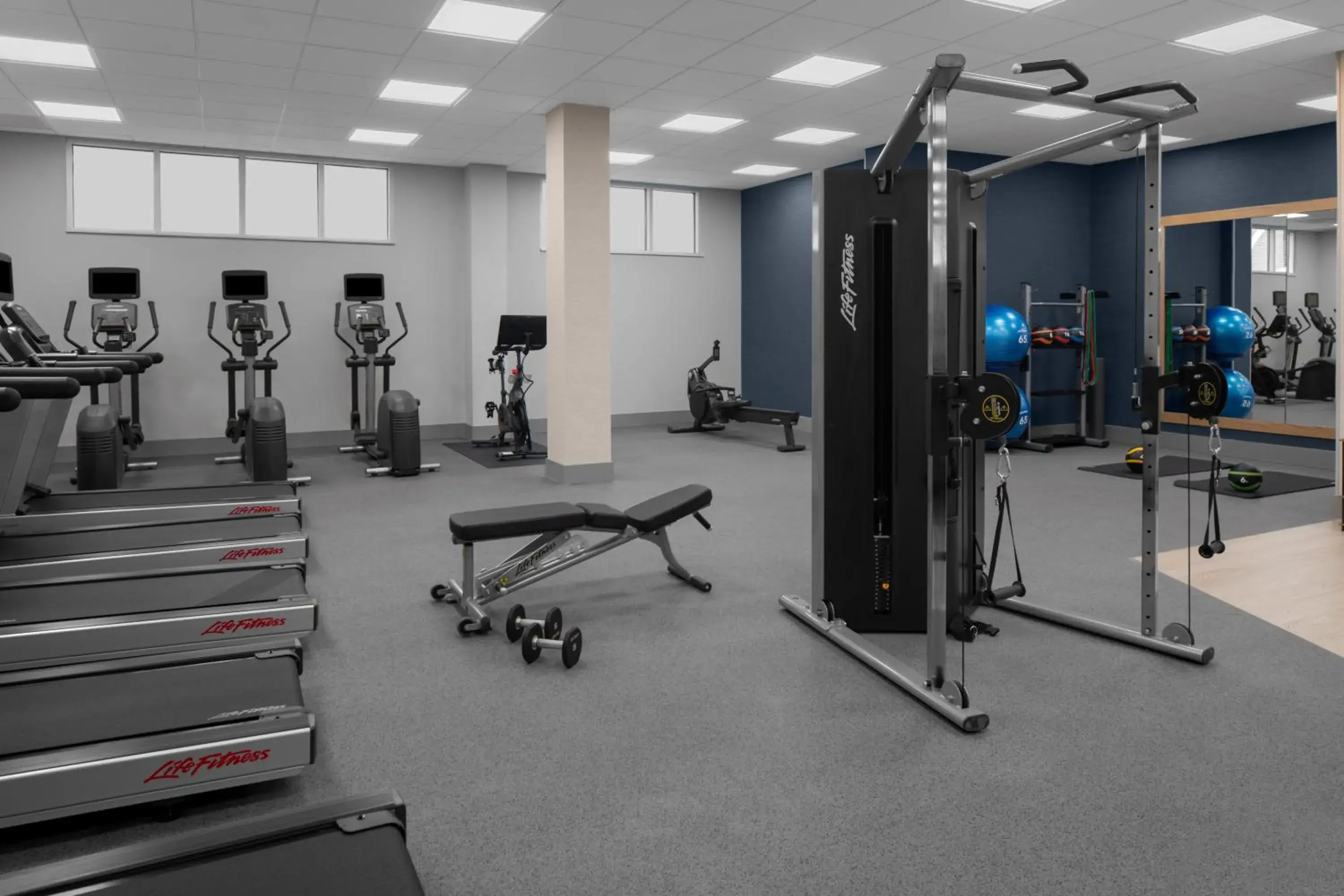 Fitness centre/facilities, Fitness Center/Facilities in Homewood Suites By Hilton Charlotte Uptown First Ward
