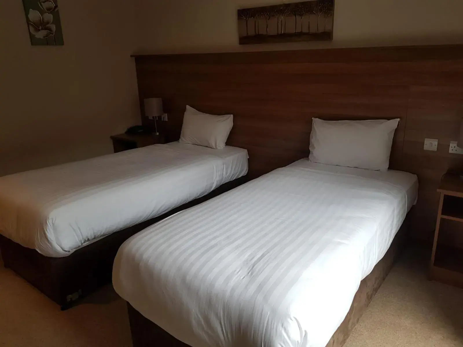 Bed in Riverside Hotel