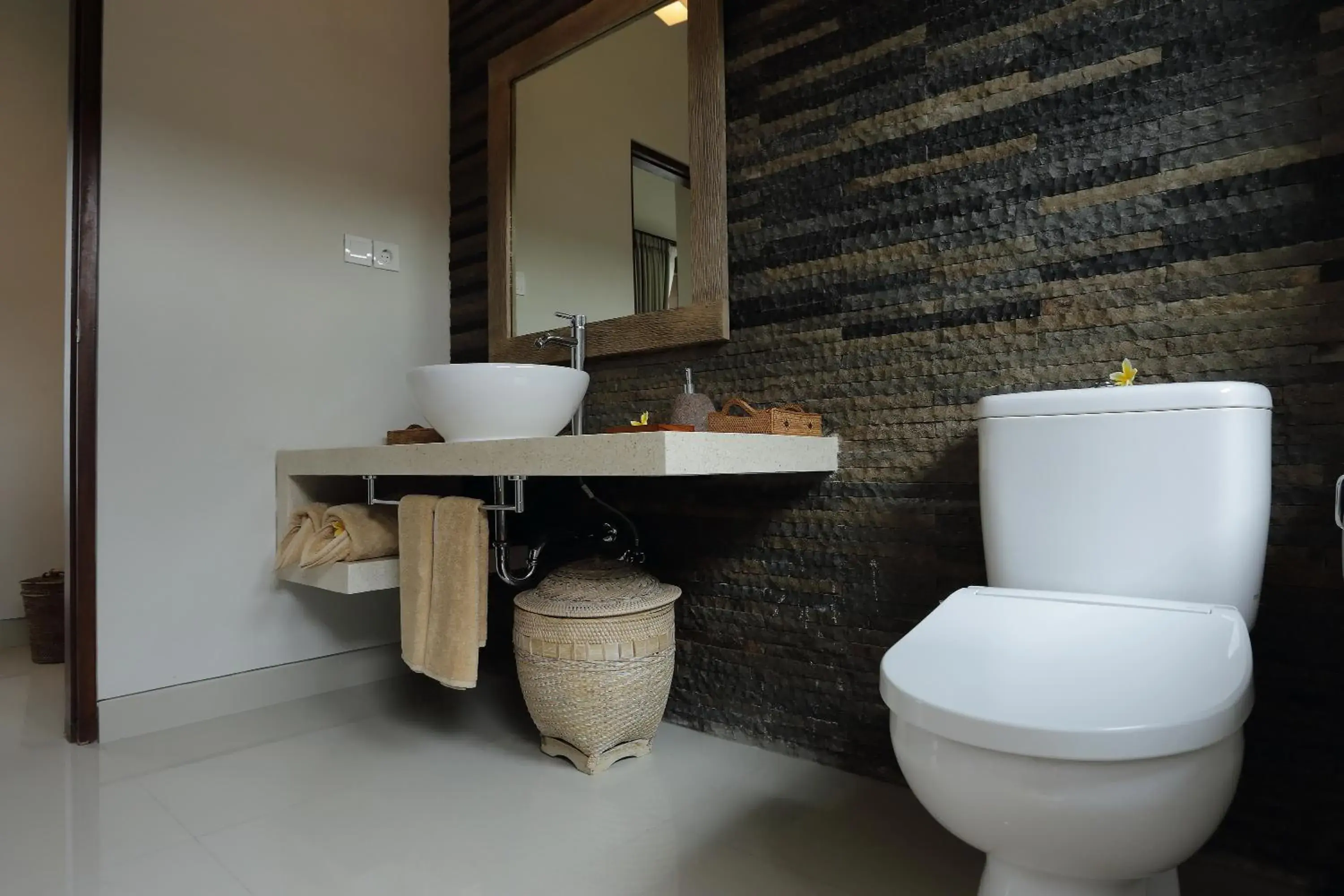 Toilet, Bathroom in Masia Villa