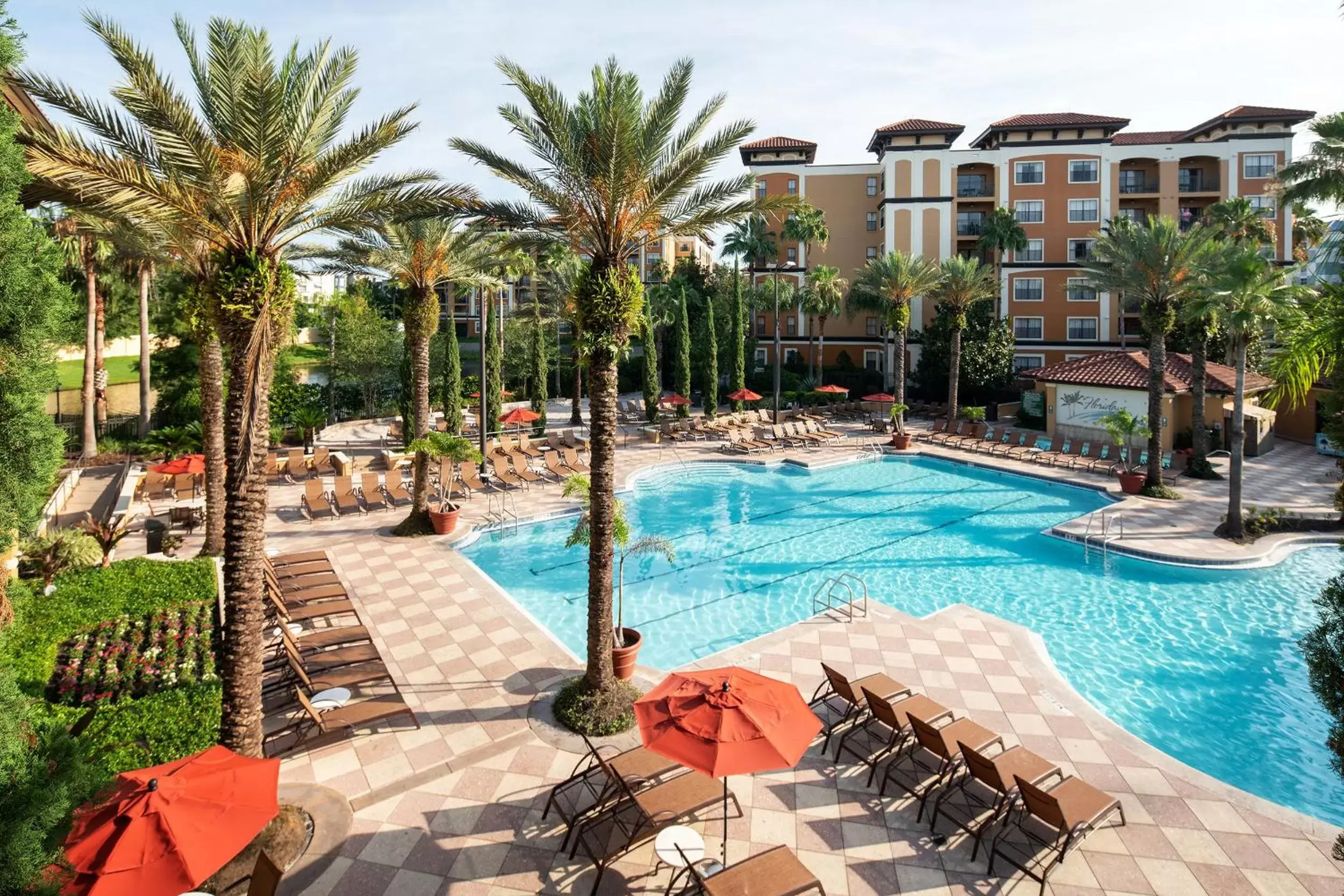 Pool view, Swimming Pool in Floridays Orlando Two & Three Bed Rooms Condo Resort