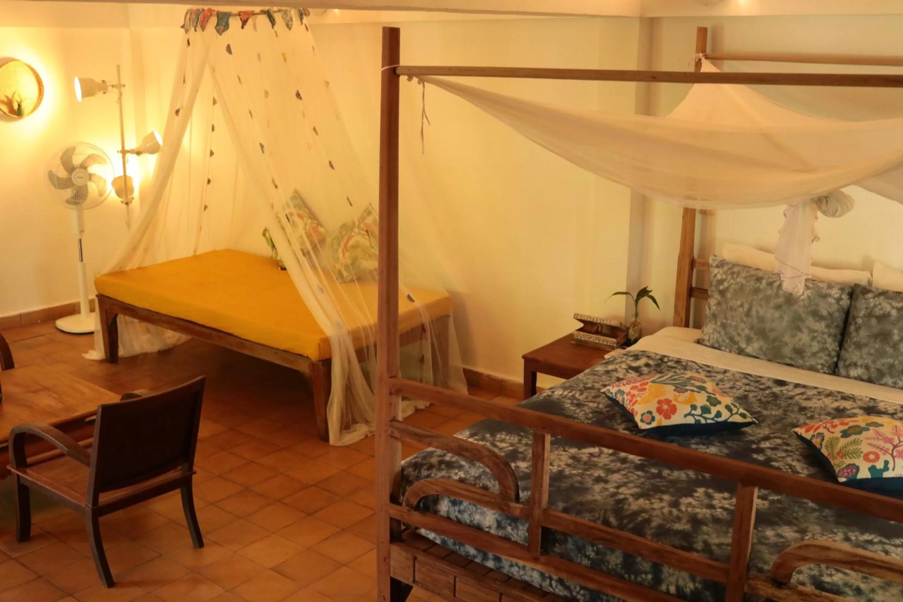 Bedroom in Sambor Village Hotel