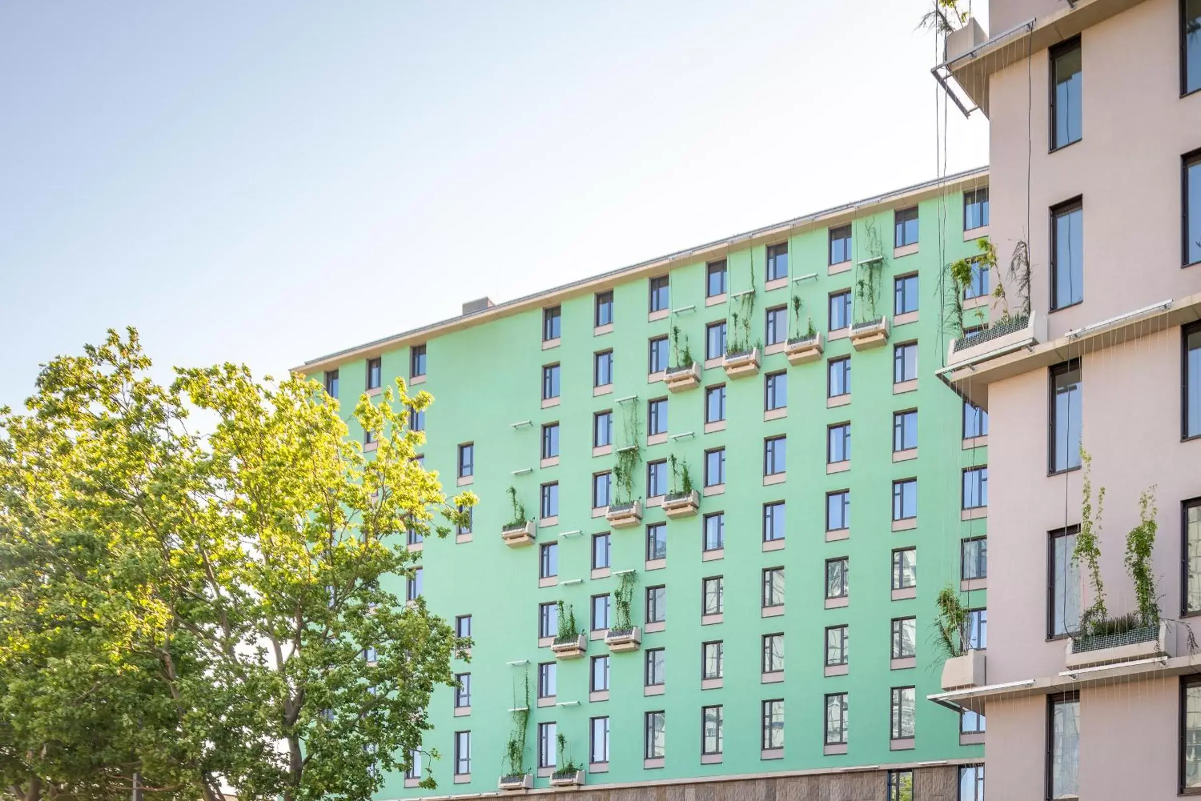 Facade/entrance in Campanile Vienna South Facade/entrance in Campanile Vienna South