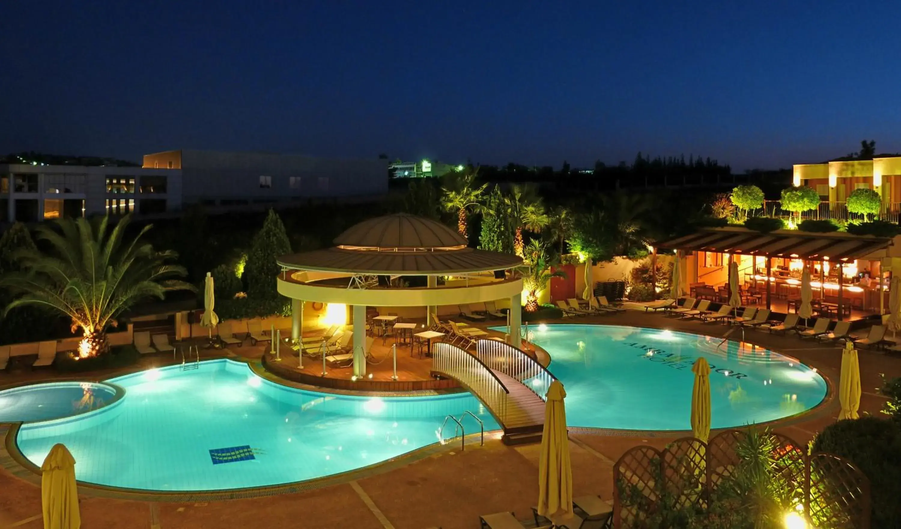Pool View in Ambassador Hotel Thessaloniki