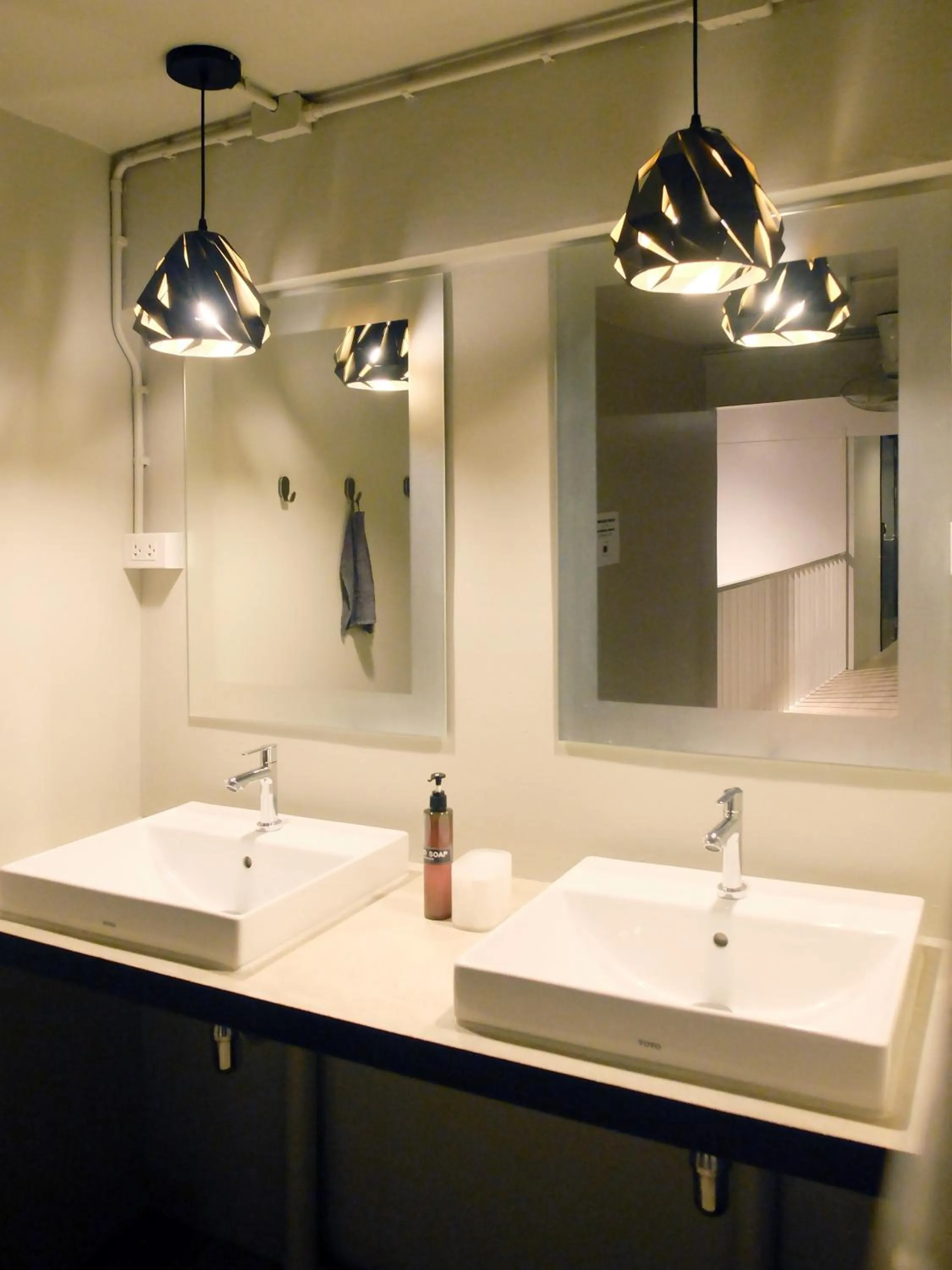 Bathroom in Monomer Hostel Bangkok