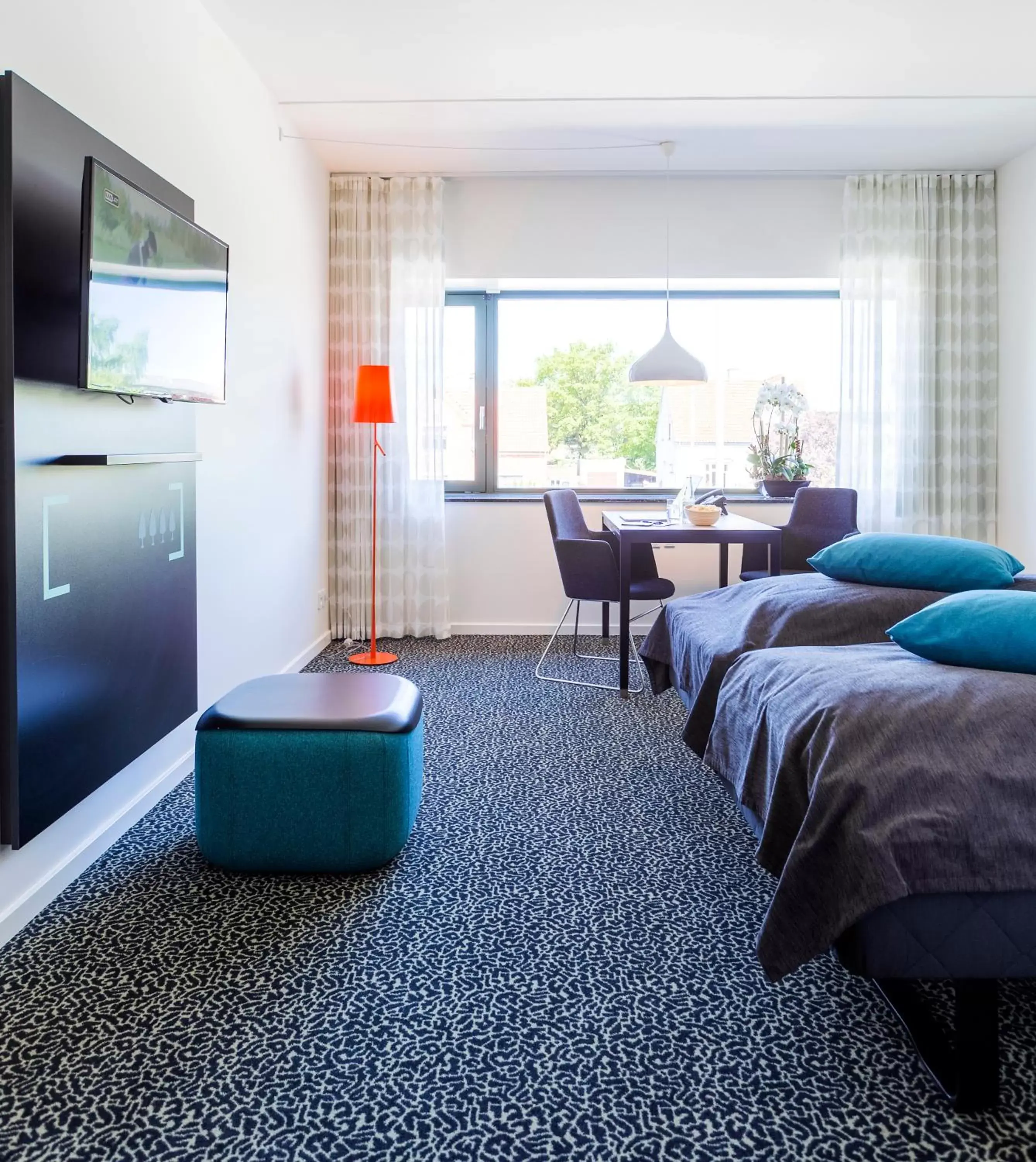 Bed in Glostrup Park Hotel