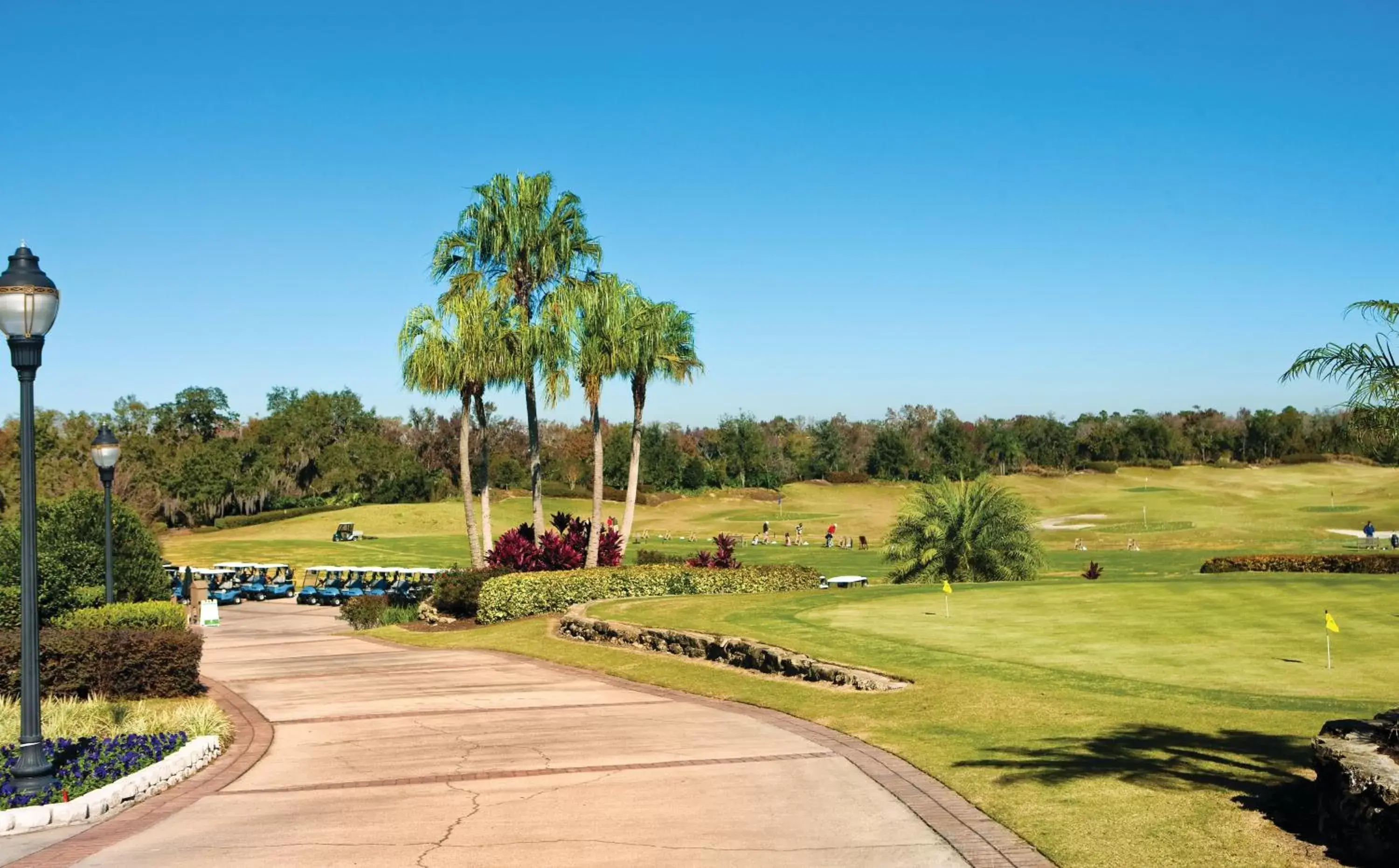 Golfcourse, Garden in WorldMark Reunion