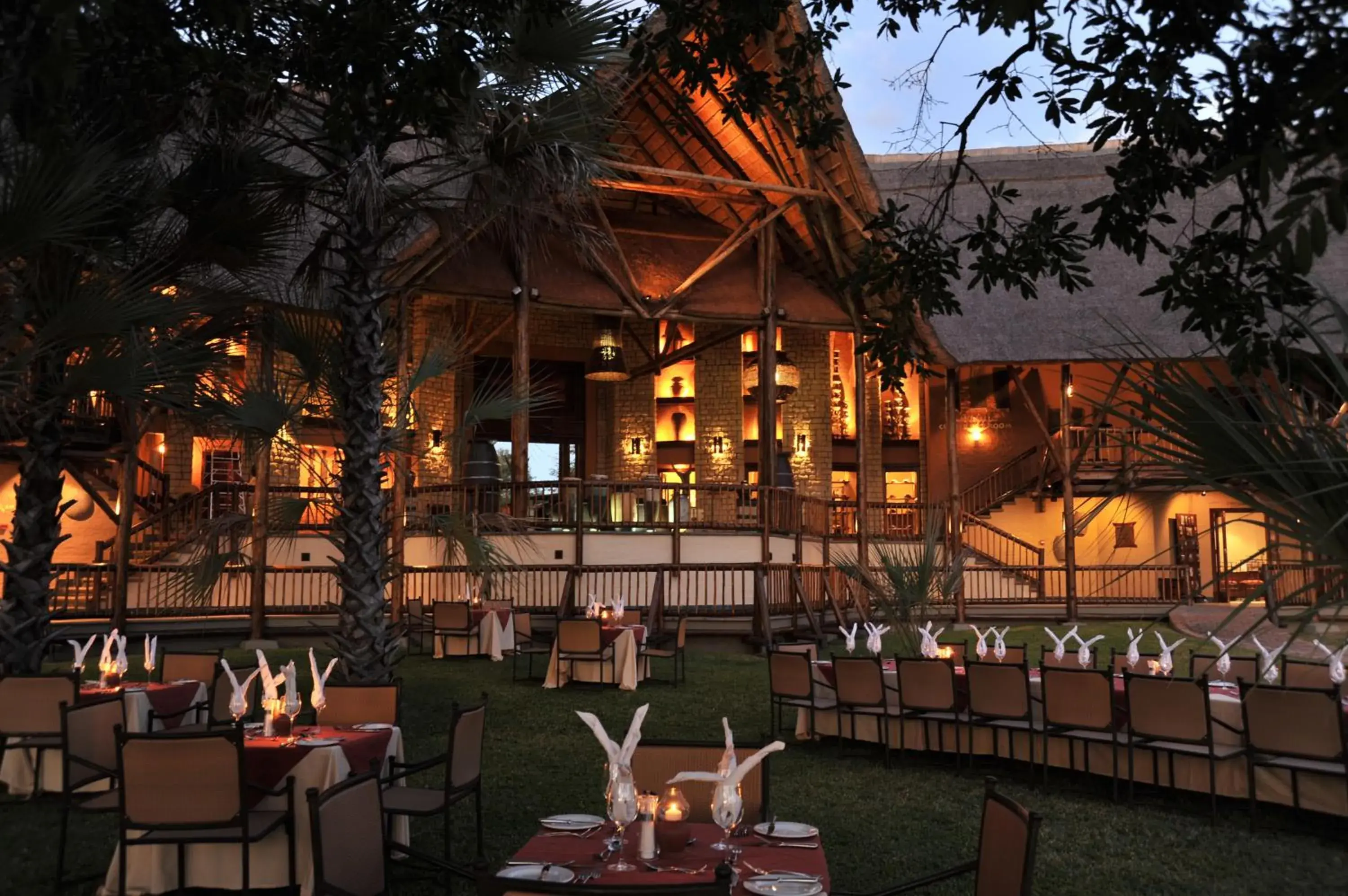 Restaurant/Places to Eat in Aha The David Livingstone Safari Lodge & Spa