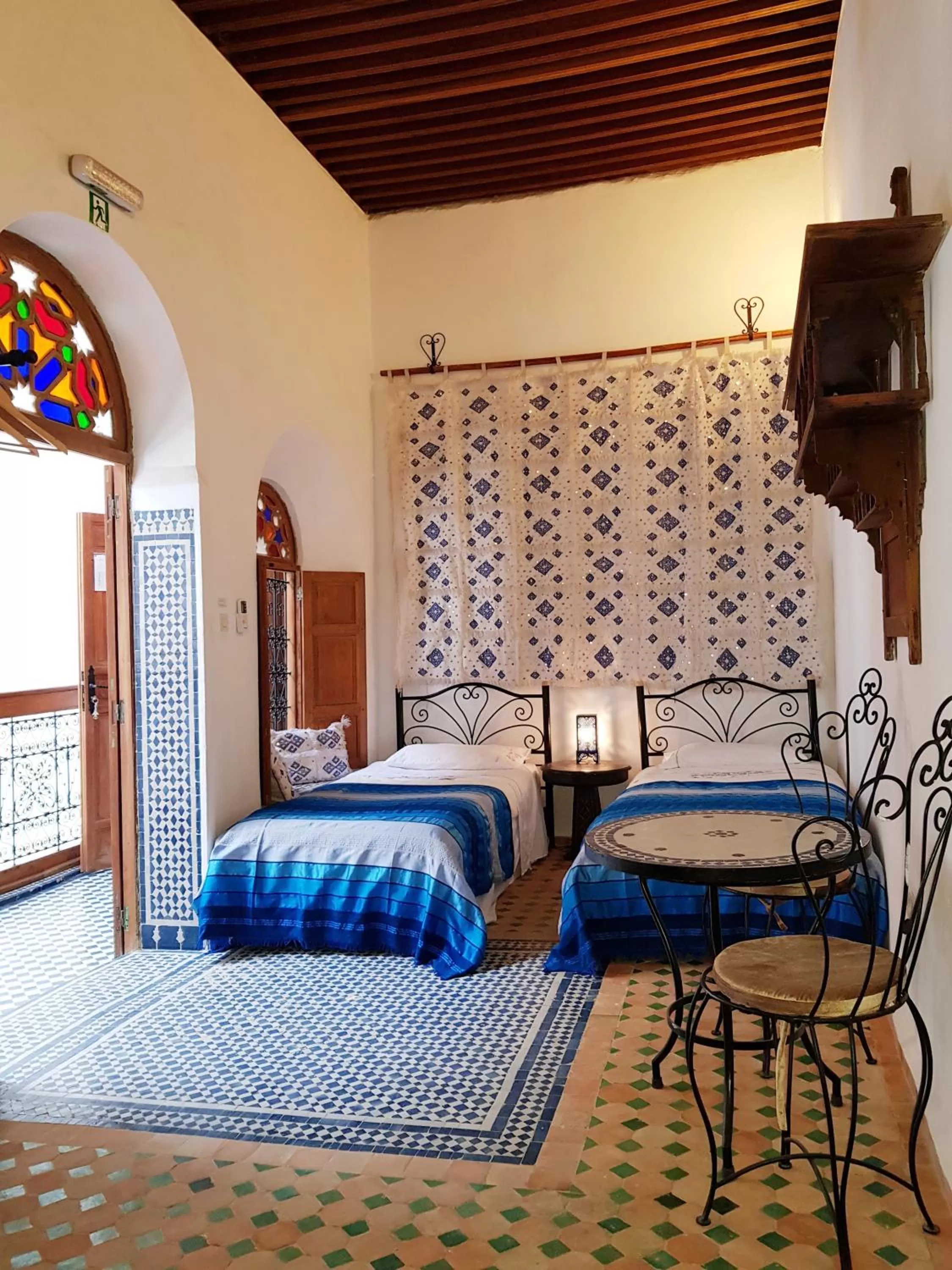 Twin Room in Riad Inspira