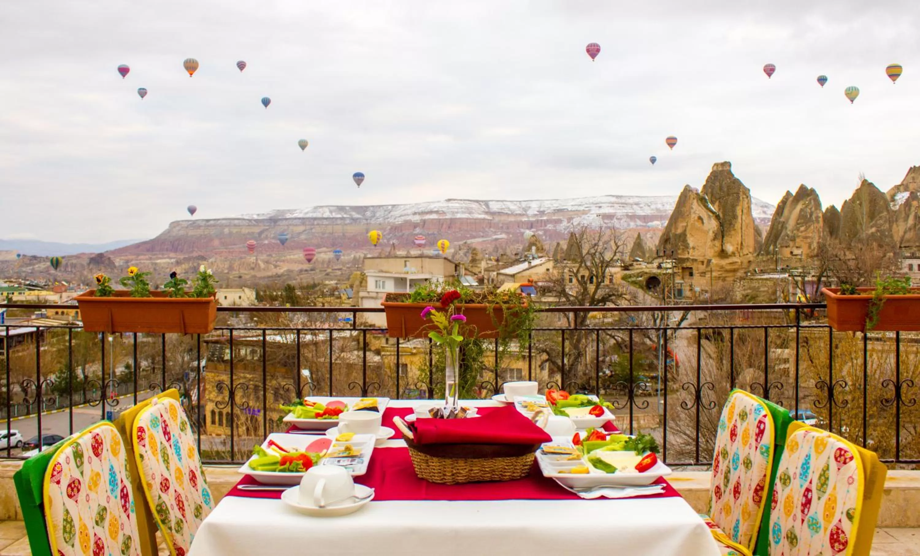 Balcony/Terrace in Historical Goreme House