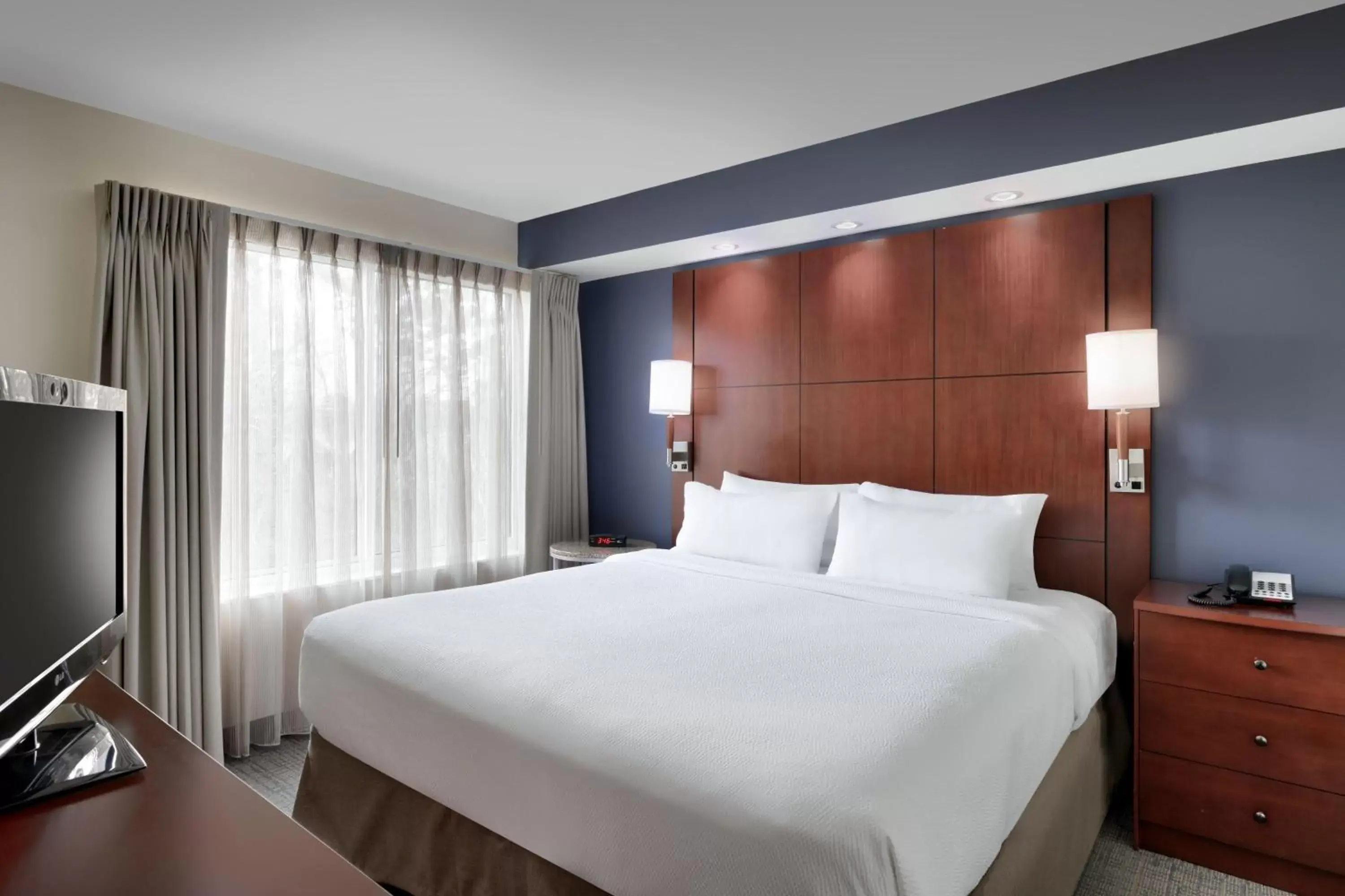 Bedroom, Bed in Residence Inn by Marriott Greenville