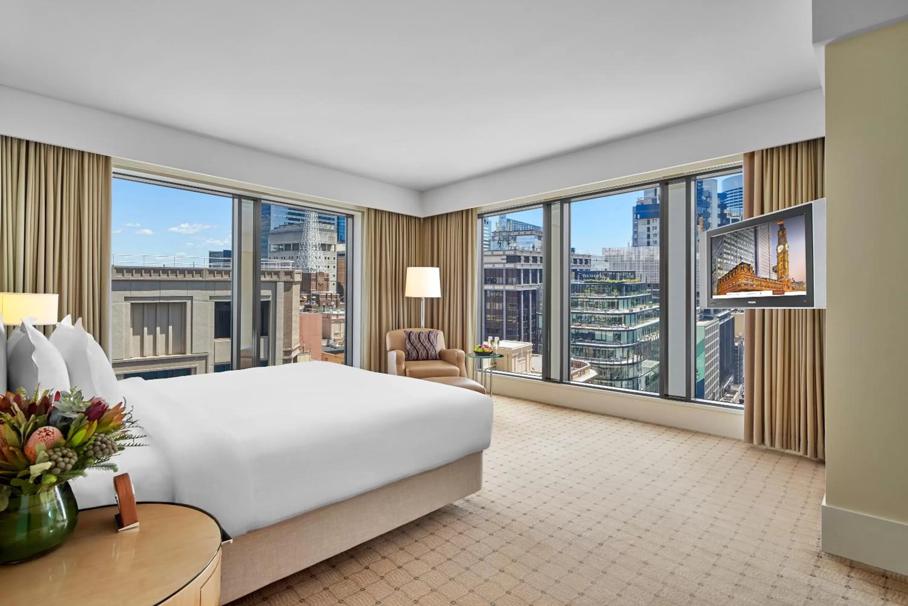 Bedroom in The Fullerton Hotel Sydney