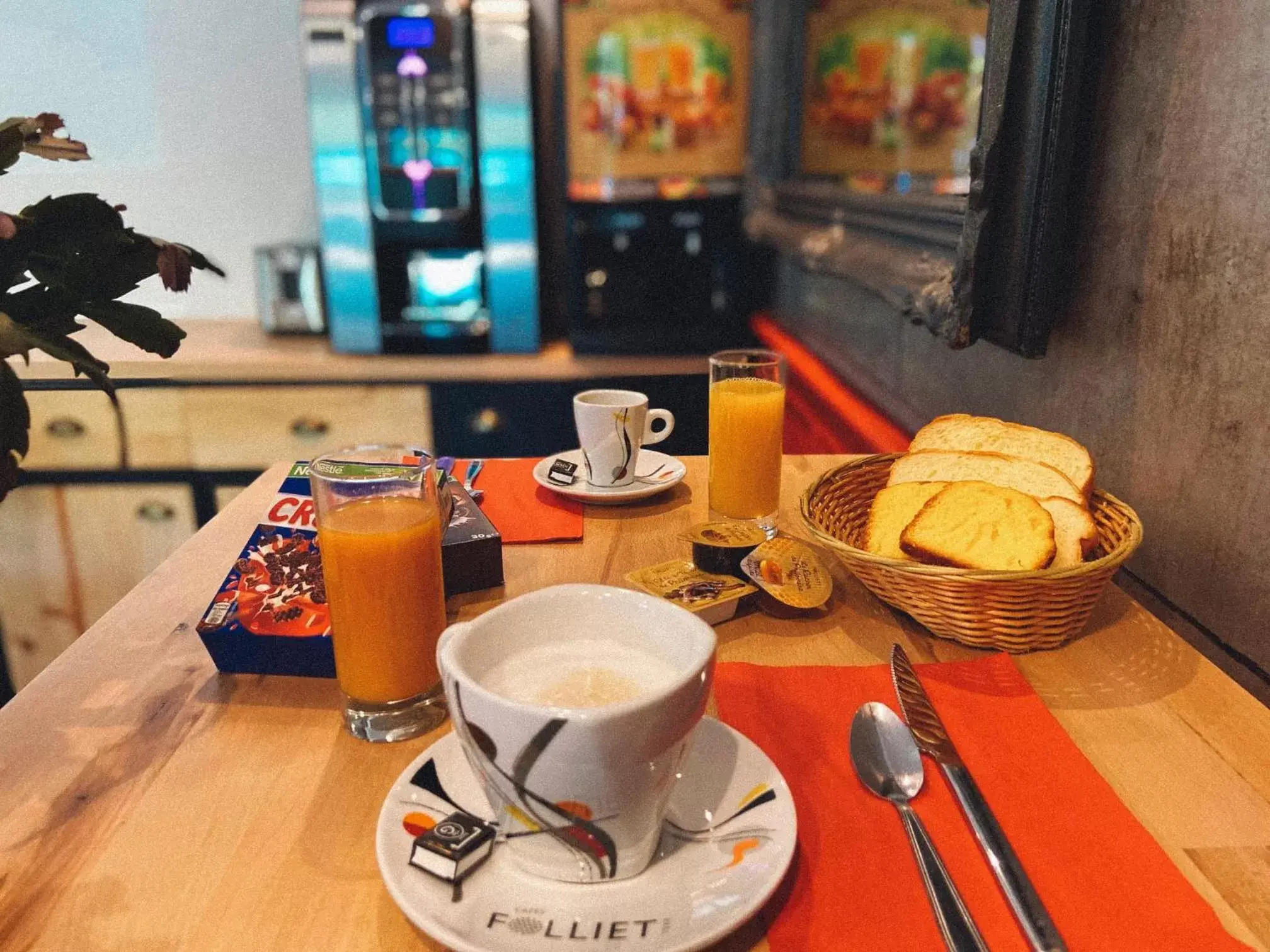 Buffet breakfast in my HOTEL Bordeaux