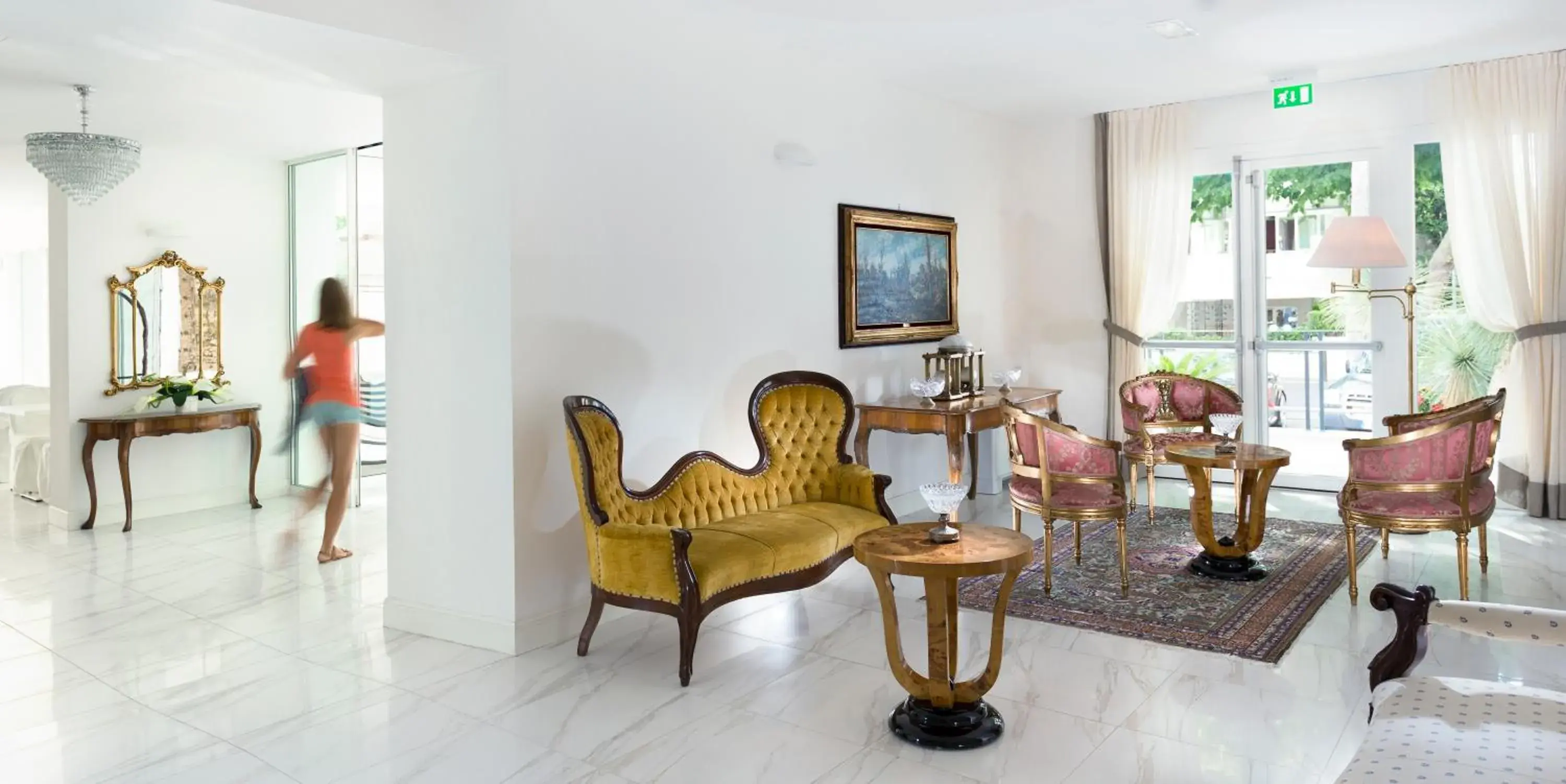 Lobby or reception, Seating Area in Rimini Suite Hotel