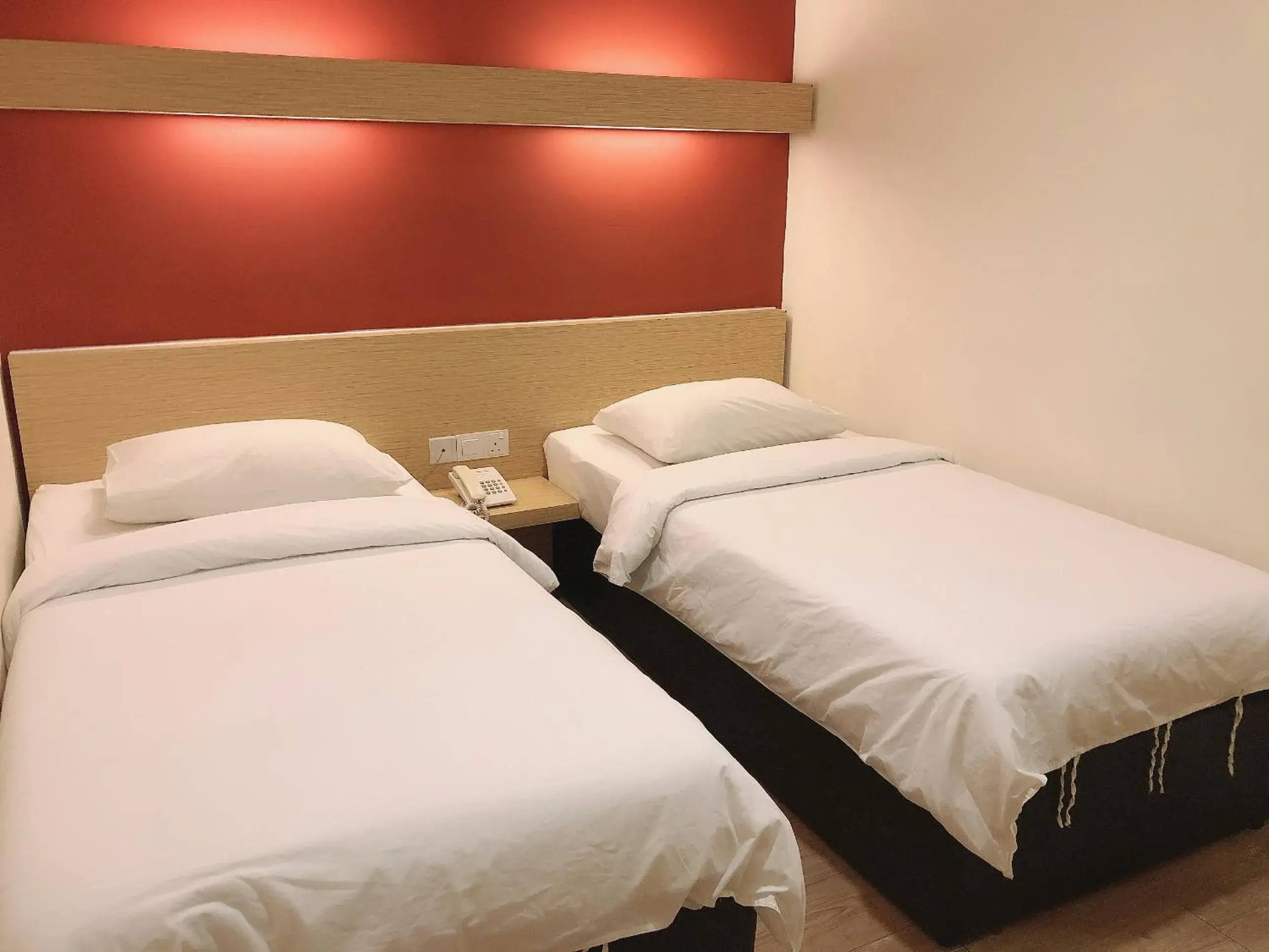 Bed in Tras Mutiara Hotel Bentong