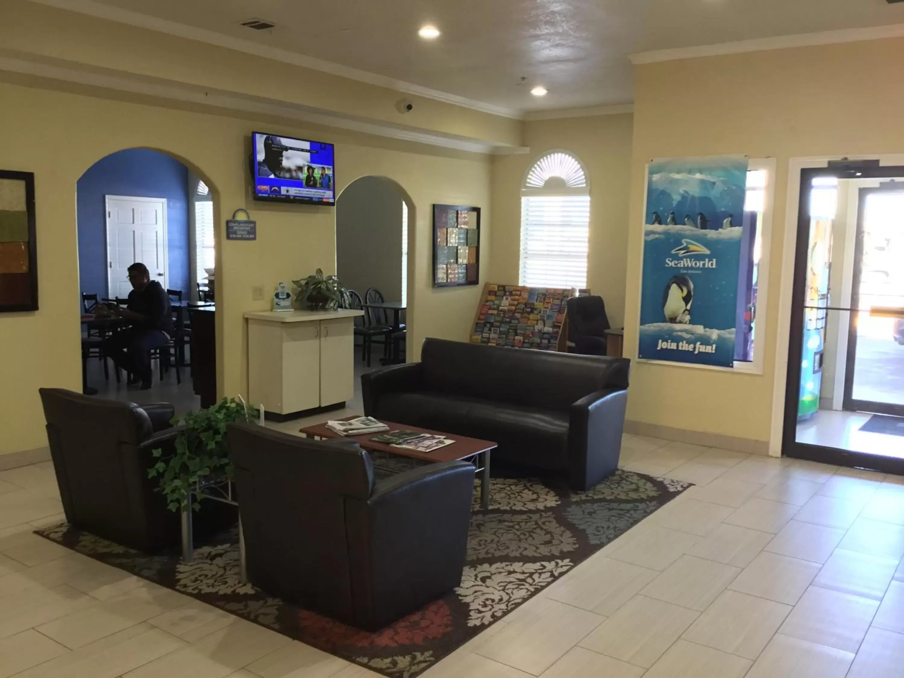 Lobby or reception, Lobby/Reception in Days Inn by Wyndham San Antonio Northwest/Seaworld