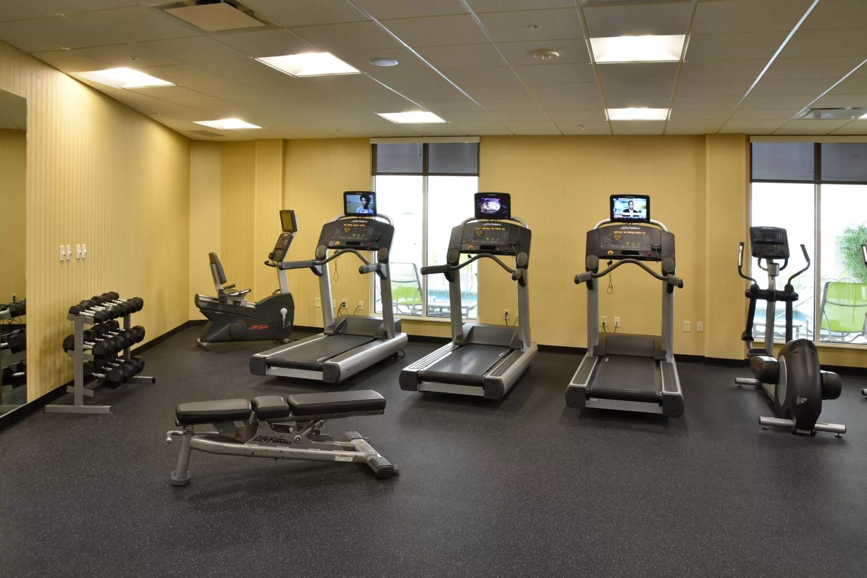 Fitness centre/facilities in Holiday Inn Canton-Belden Village by IHG