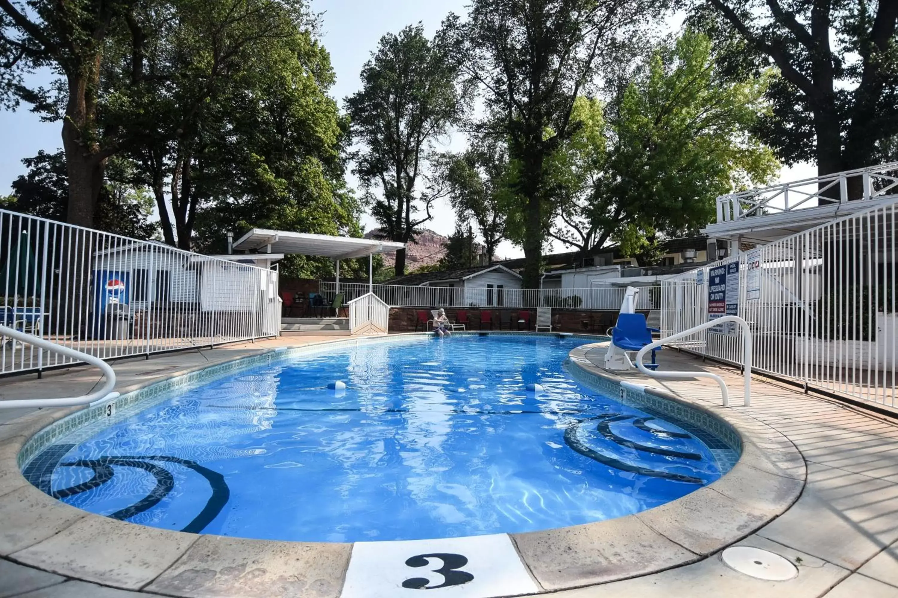 Swimming Pool in Parry Lodge